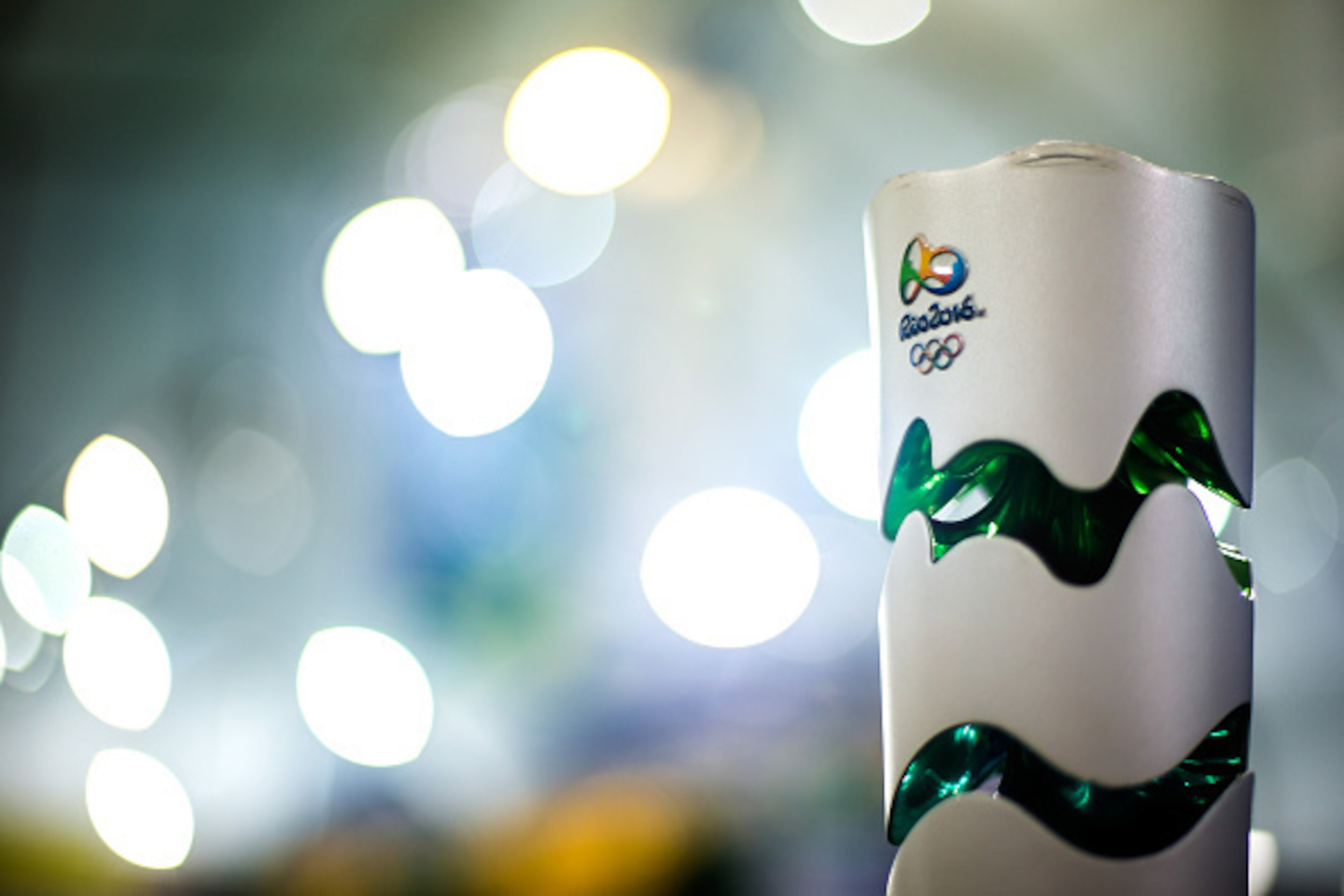 RIO DE JANEIRO, BRAZIL - JUNE 30: Rio 2016 Olympic torch is displayed during the opening of Rio 2016 Megastore at Copacabana beach on June 30, 2016 in Rio de Janeiro, Brazil. (Photo by Buda Mendes/Getty Images) RIO DE JANEIRO, BRAZIL - JUNE 30: Rio 2016 Olympic torch is displayed during the opening of Rio 2016 Megastore at Copacabana beach on June 30, 2016 in Rio de Janeiro, Brazil. (Photo by Buda Mendes/Getty Images)