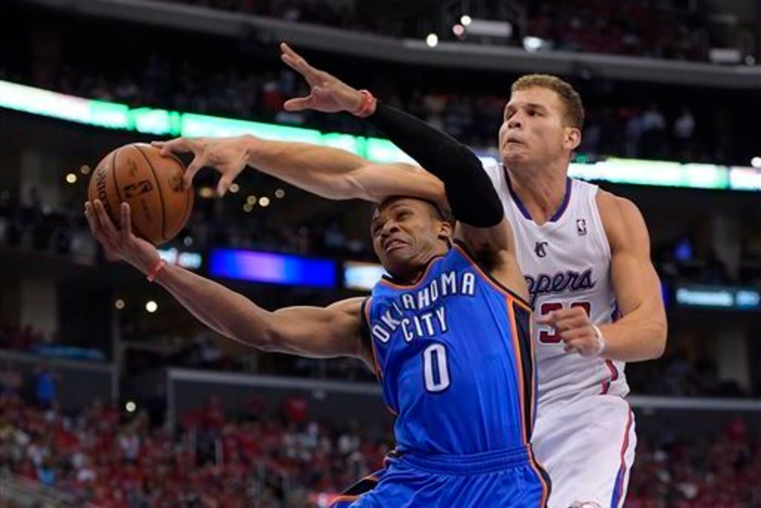 Russell Westbrook and Blake Griffin could each take the Celtics to a new level, but will their current teams be willing to part with them? Russell Westbrook and Blake Griffin could each take the Celtics to a new level, but will their current teams be willing to part with them?