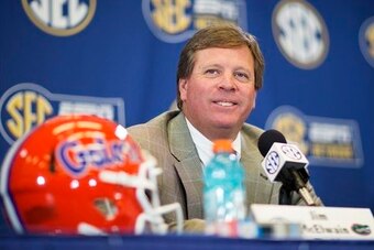 Jim McElwain had fun at last year's SEC Championship Game until Florida had to play Alabama.