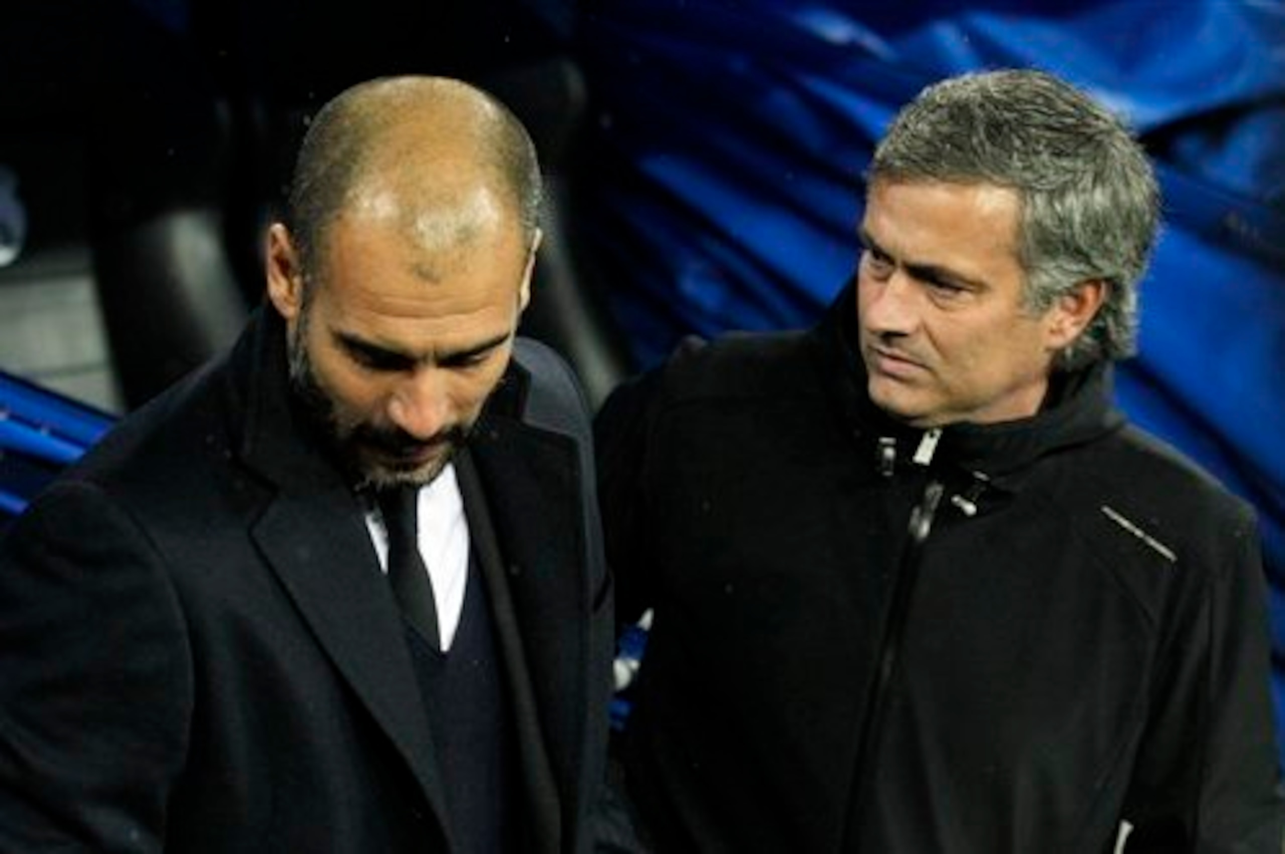 Former La Liga rivals at Barcelona and Real Madrid respectively, Pep Guardiola and Jose Mourinho will be reunited in a duel that could dominate English as well as just Manchester football. Former La Liga rivals at Barcelona and Real Madrid respectively, Pep Guardiola and Jose Mourinho will be reunited in a duel that could dominate English as well as just Manchester football.
