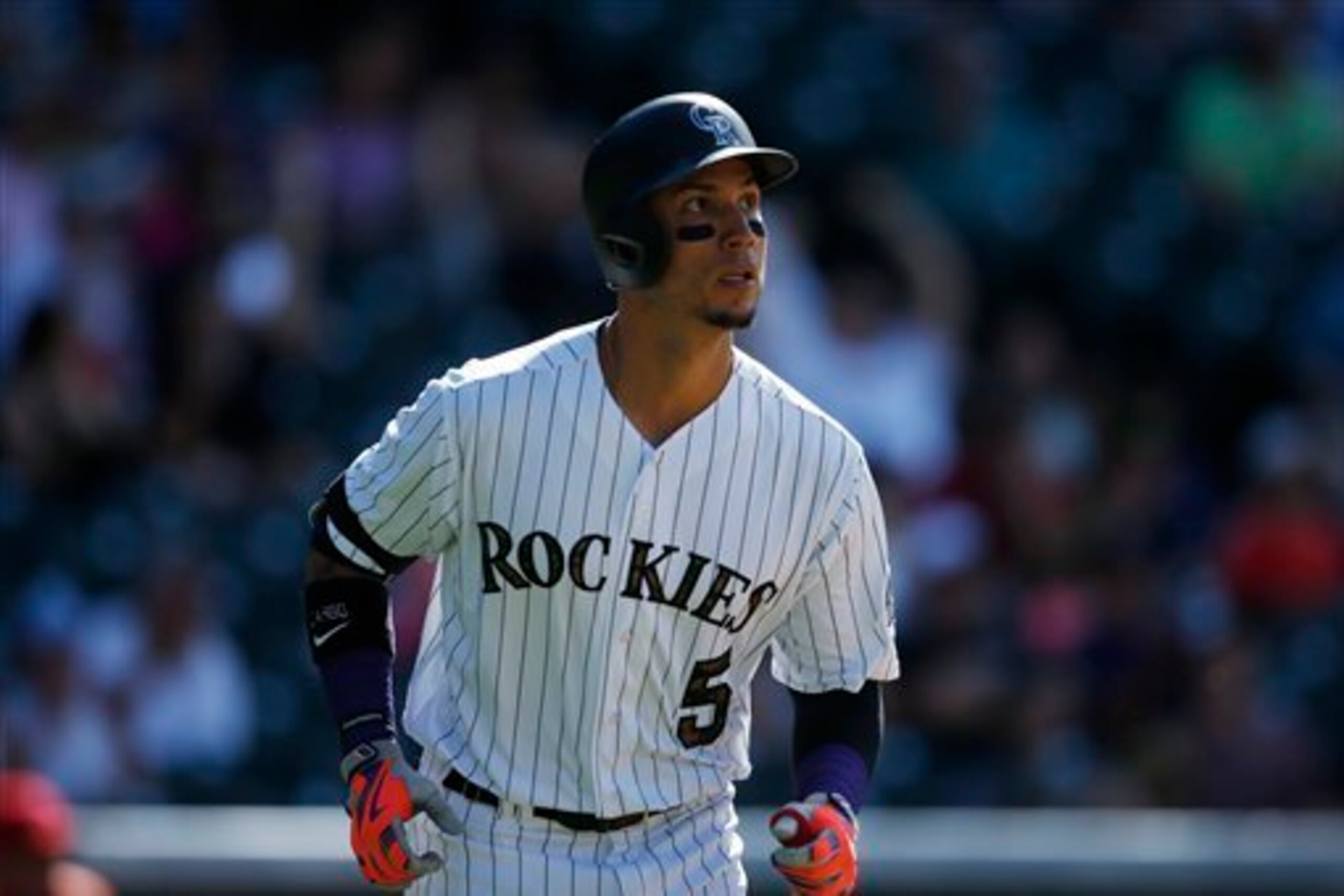 Carlos Gonzalez remains at the forefront of trade rumors.