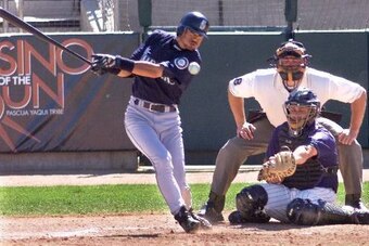 Ichiro got plenty of attention in his first spring training, but he did little to silence the doubters.