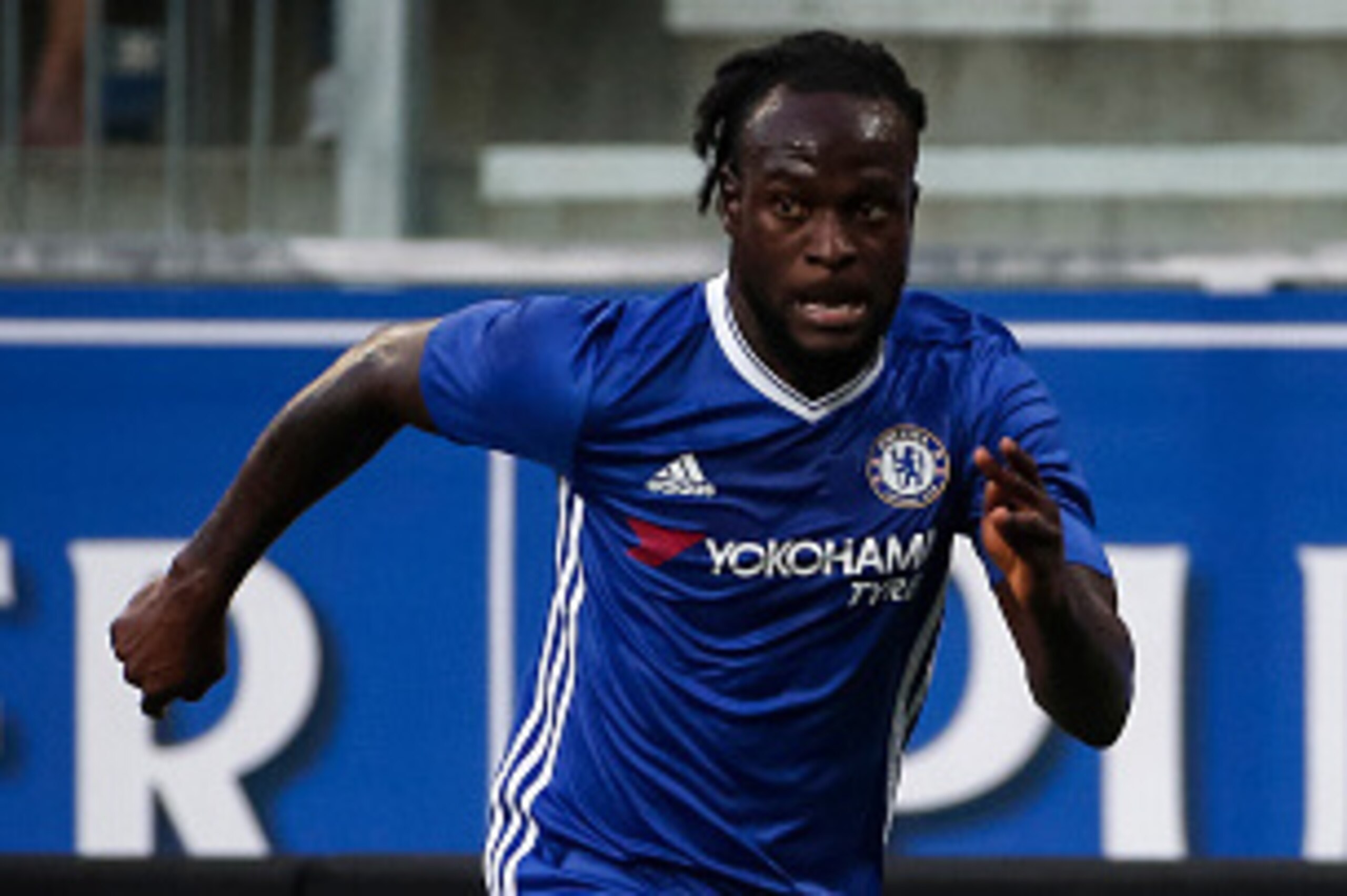 VELDEN, AUSTRIA - JULY 20:  Victor Moses of Chelsea in action during the friendly match between WAC RZ Pellets and Chelsea F.C. at Worthersee Stadion on July 20, 2016 in Velden, Austria. (Photo by Srdjan Stevanovic/Getty Images)