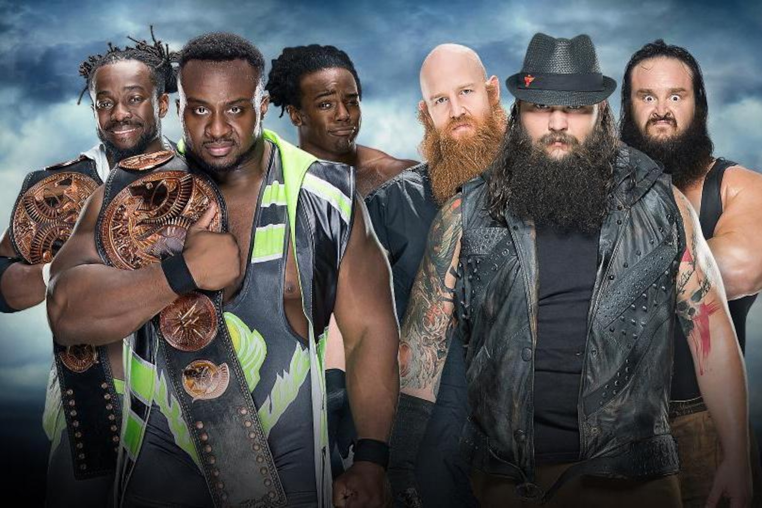 Tag team champions The New Day vs. The Wyatt Family