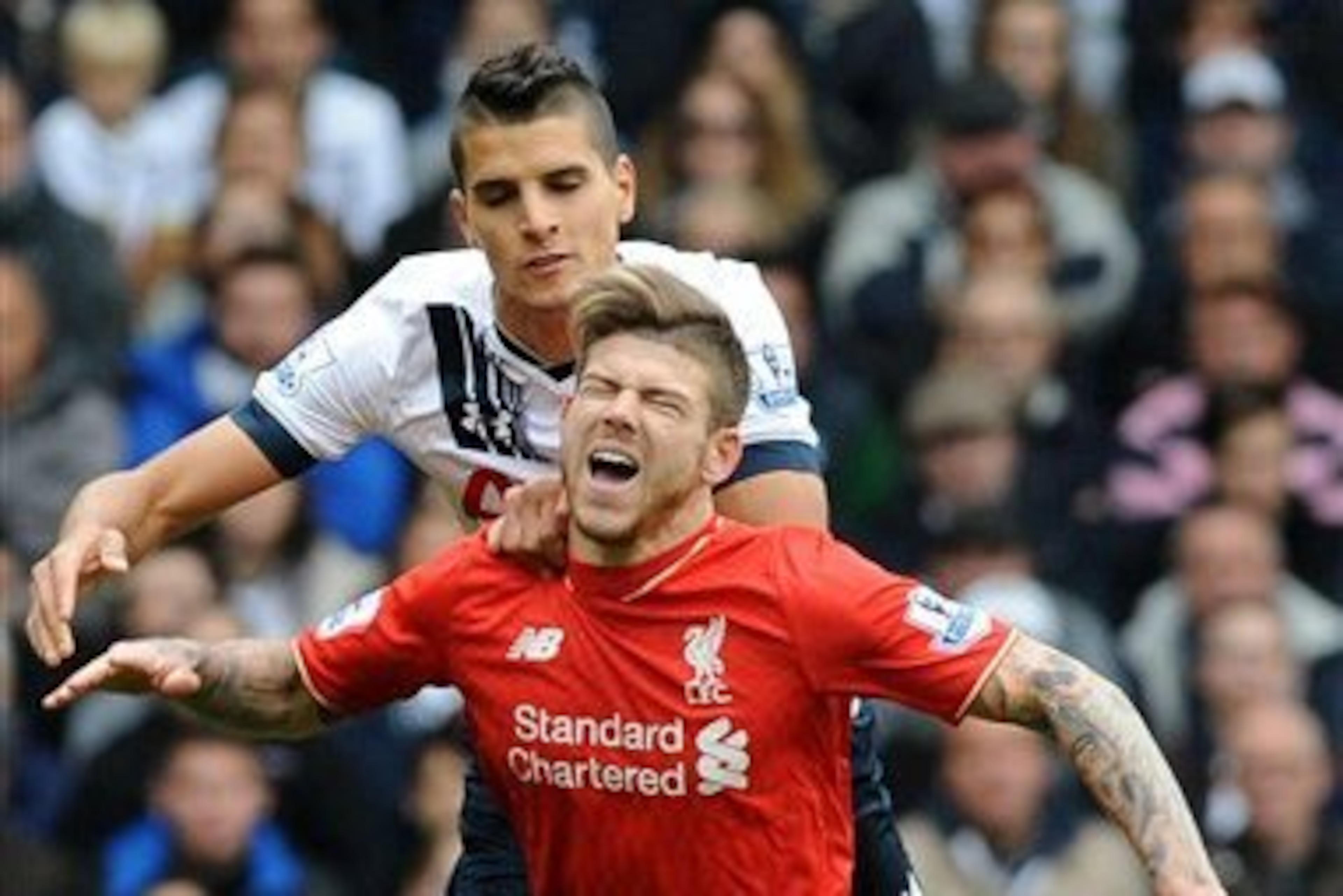Lamela made Liverpool's Alberto Moreno very uncomfortable at White Hart Lane last season, albeit decisions did not always go the Spurs man's way.