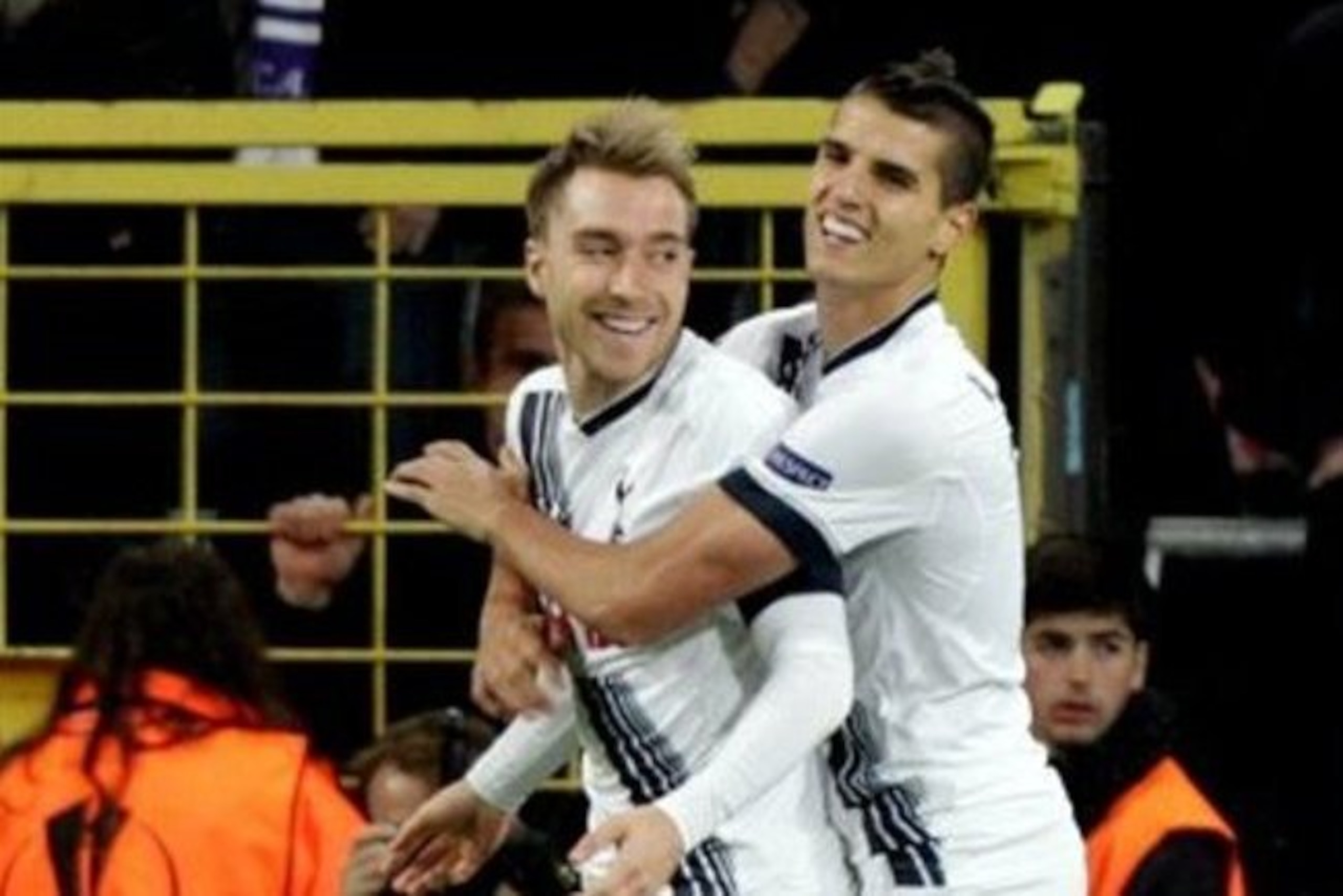 Christian Eriksen's defensive contributions have improved, but he does not enjoy that aspect of his game as much as Lamela does.