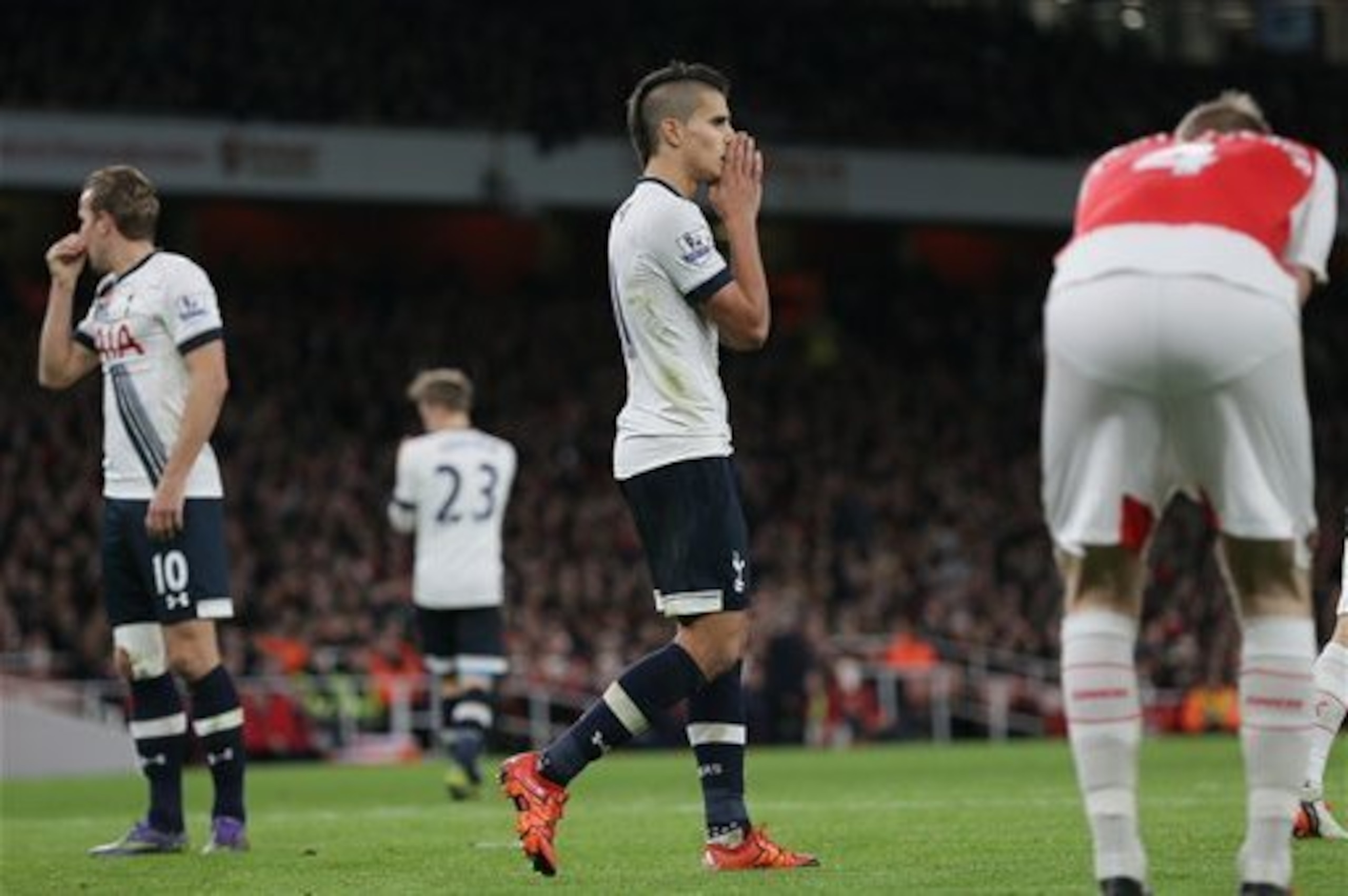 Lamela could do with working on his timing in tackles so as to avoid giving away careless free-kicks.