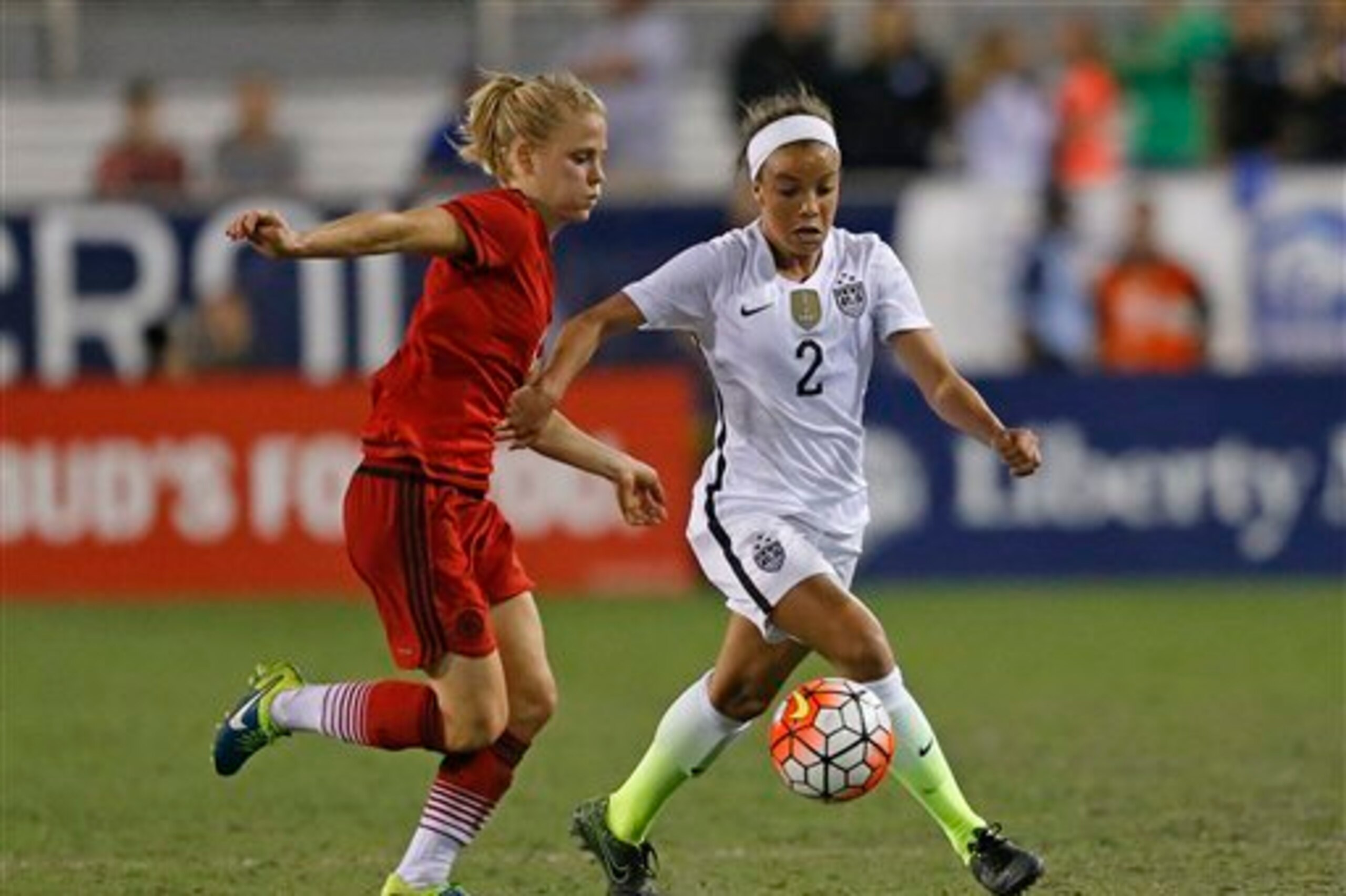Mallory Pugh, 18, is the youngest player in Ellis' Olympics squad. Mallory Pugh, 18, is the youngest player in Ellis' Olympics squad.