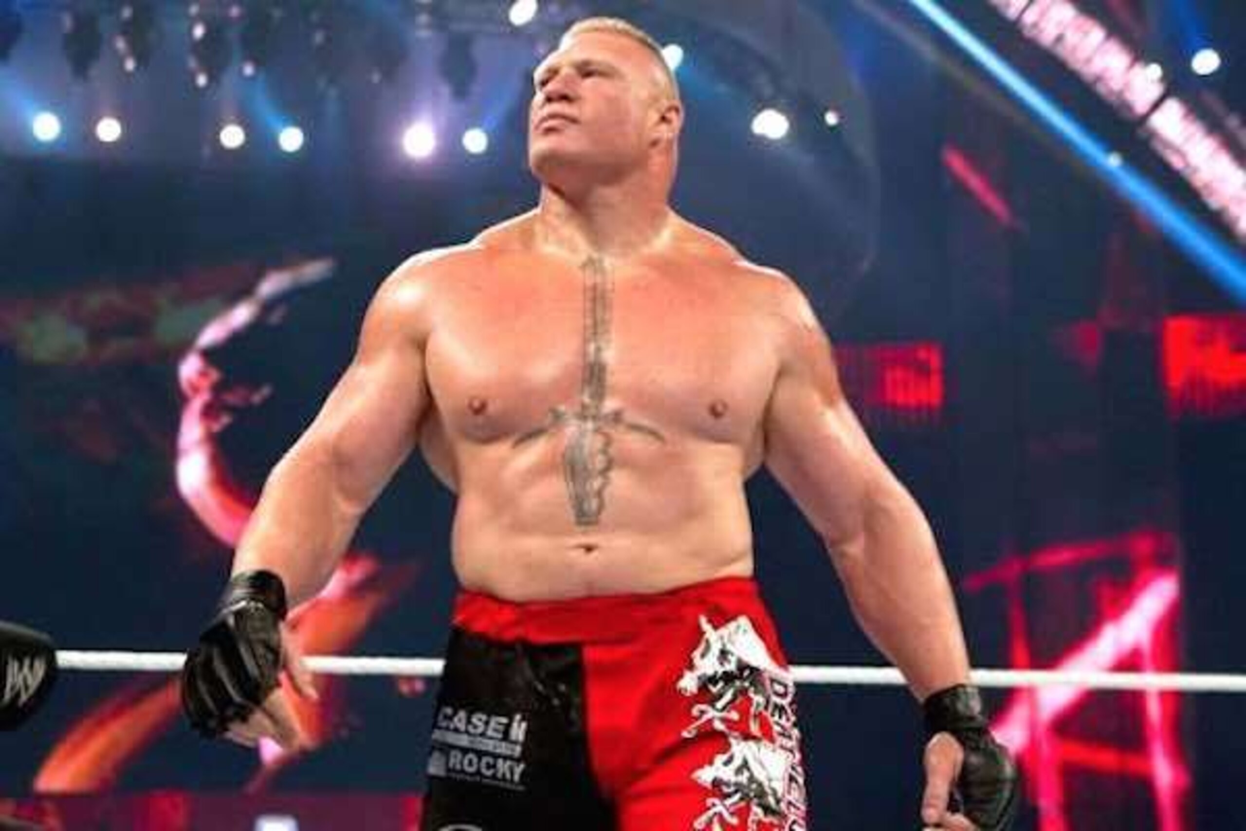 Brock was MIA at the WWE Draft