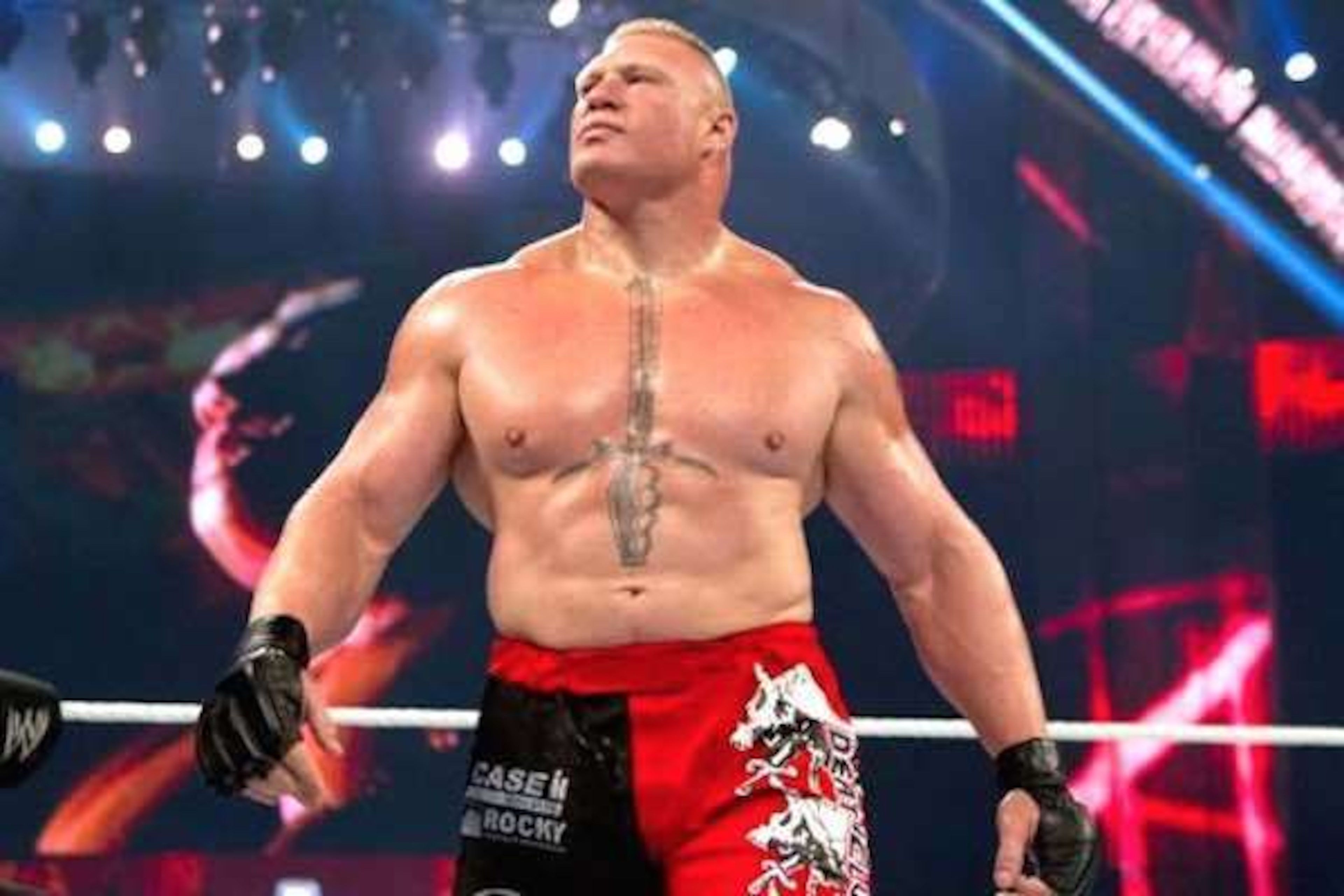 Brock was MIA at the WWE Draft