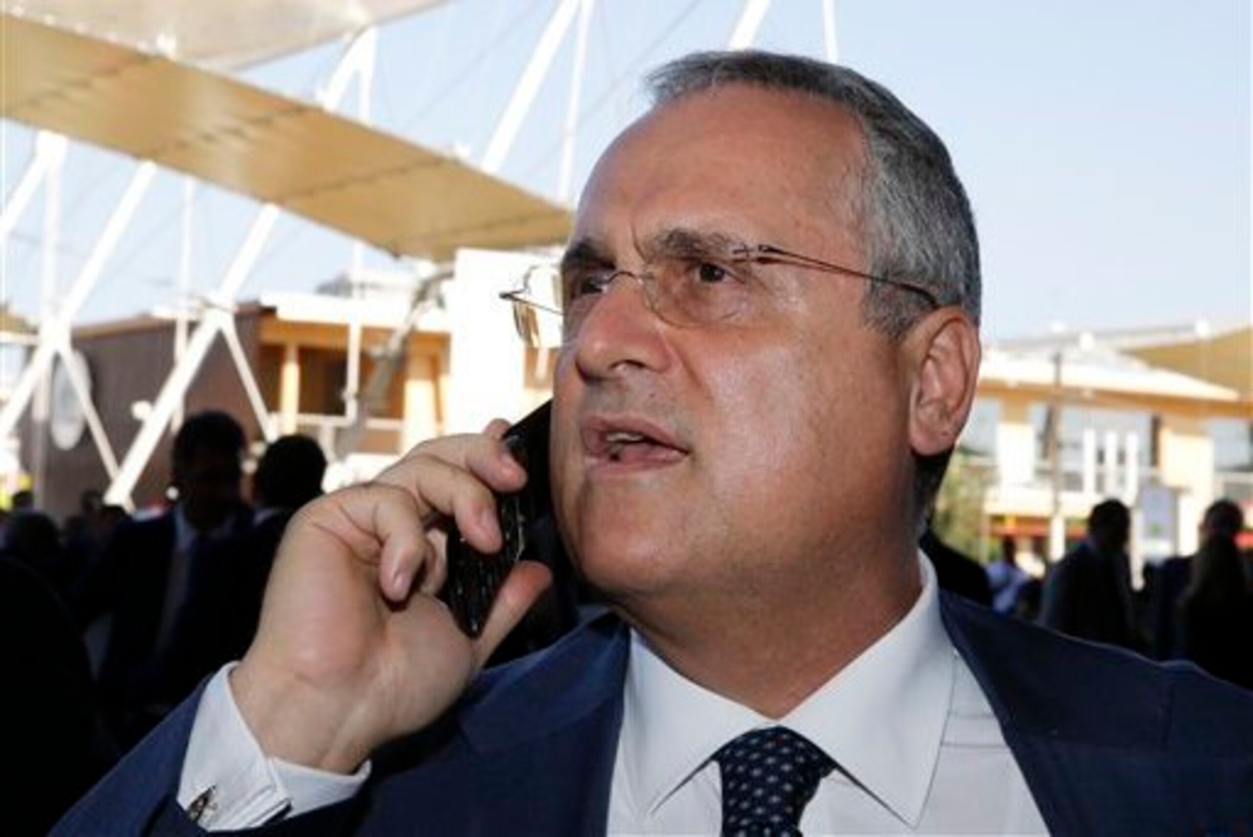 Lazio president, Claudio Lotito.