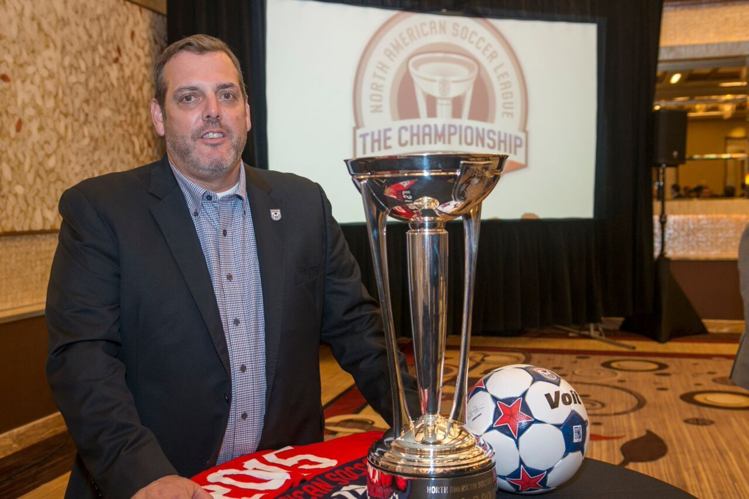 NASL Commissioner Bill Peterson