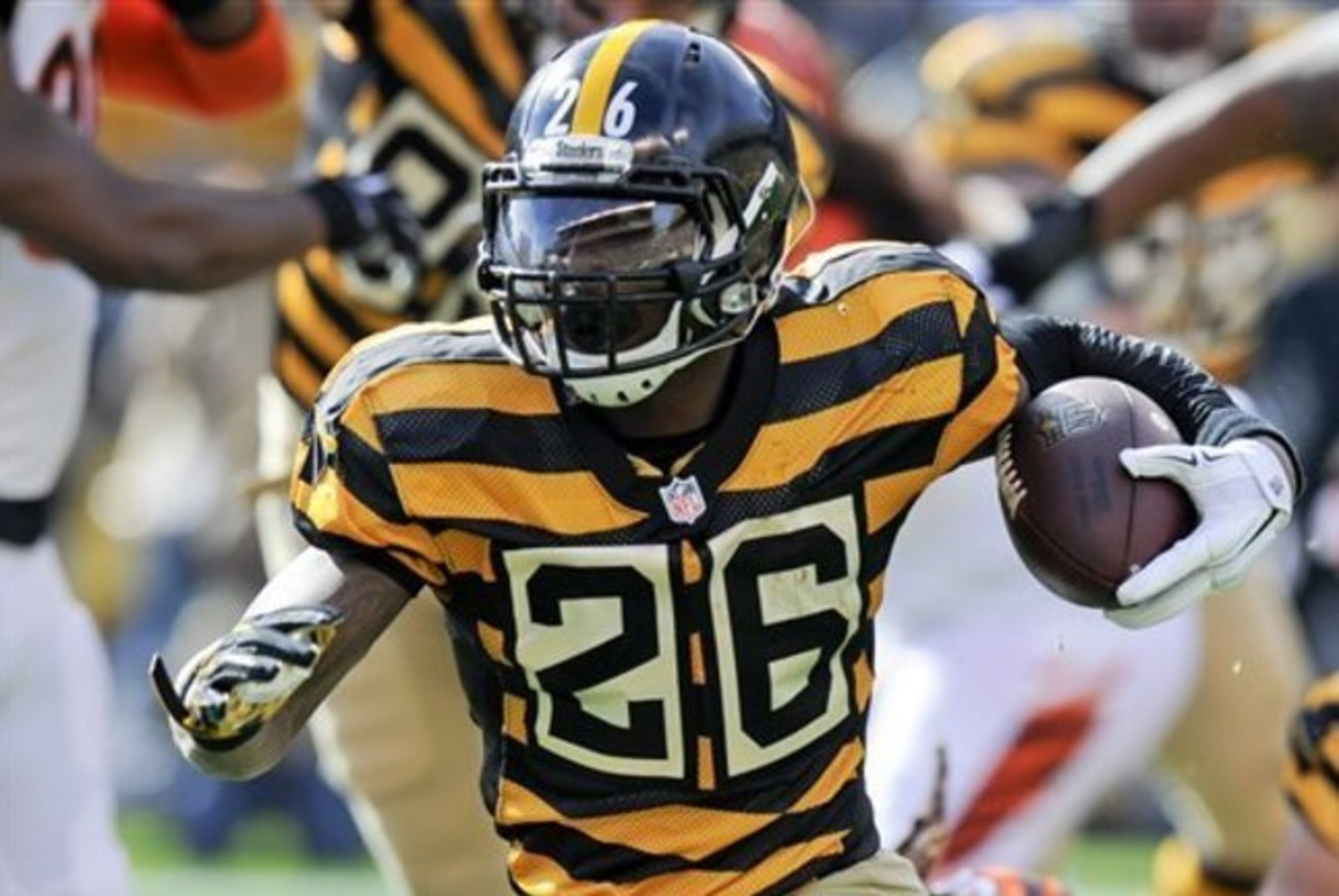 Le'Veon Bell was second in the NFL in rushing in 2014.