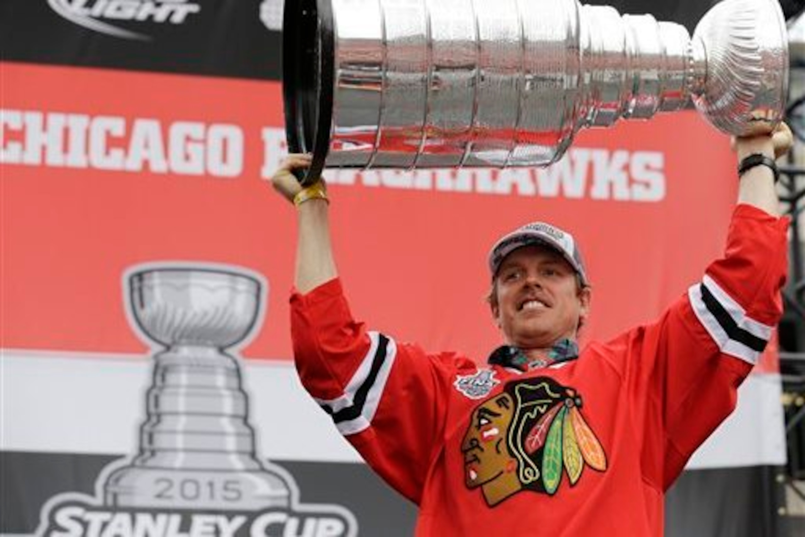 Brad Richards after his second Cup win