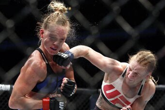 Shevchenko's check hook found the mark repeatedly against Holm.