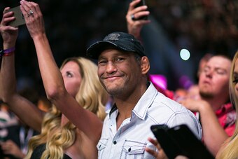 LAS VEGAS, NV - JULY 9: Dan Henderson in attendance during the UFC 200 event at T-Mobile Arena on July 9, 2016 in Las Vegas, Nevada. (Photo by Rey Del Rio/Getty Images)