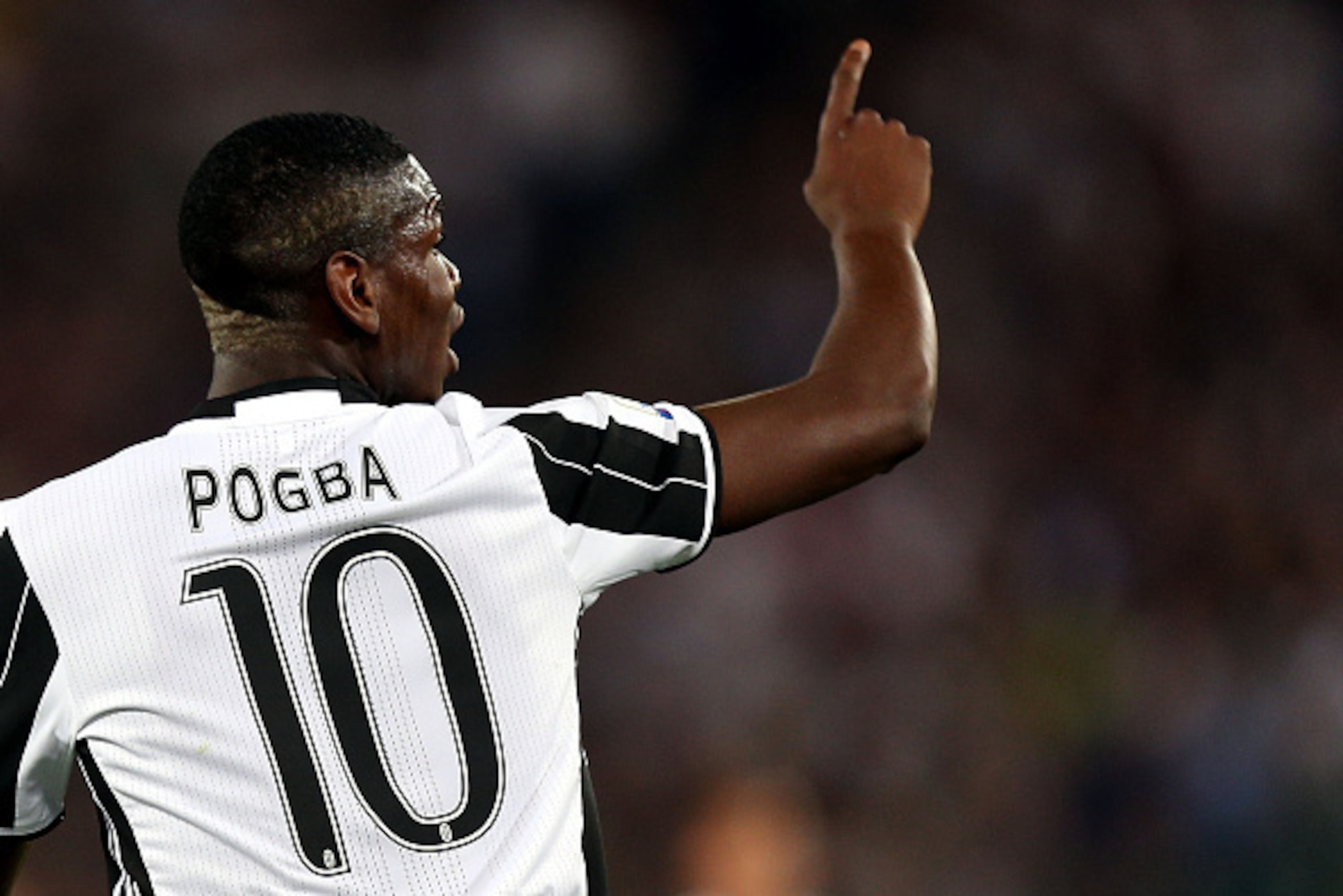 ROME, ITALY - MAY 21: Paul Pogba of Juventus FC reacts during the TIM Cup match between AC Milan and Juventus FC at Stadio Olimpico on May 21, 2016 in Rome, Italy.  (Photo by Gabriele Maltinti/Getty Images)