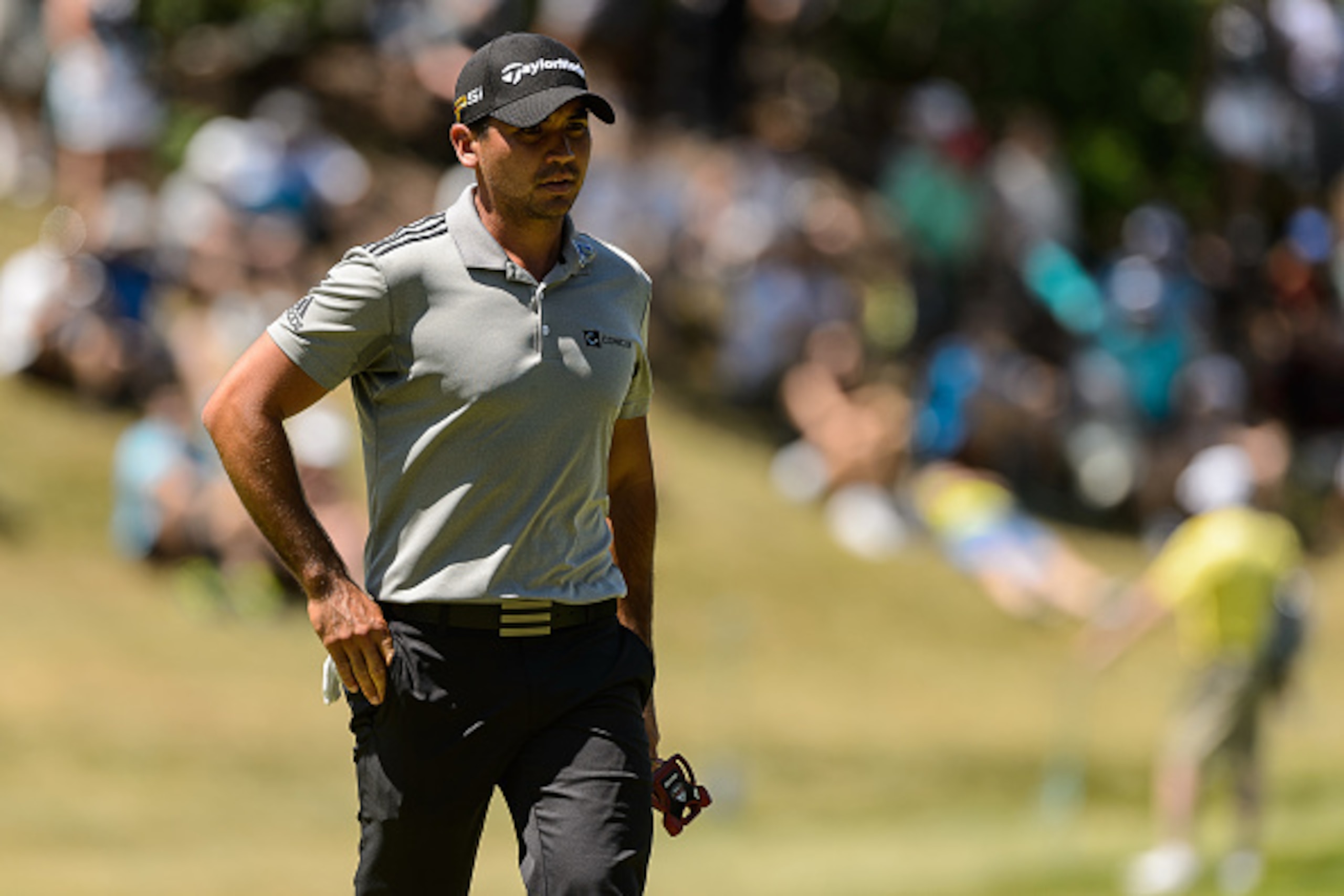 OAKVILLE, ON - JULY 23:  Jason Day of Australia walks towards the sixteenth hole during round three of the 2016 RBC Canadian Open at Glen Abbey Golf Course on July 23, 2016 in Oakville, Ontario, Canada. (Photo by Minas Panagiotakis/Getty Images)
