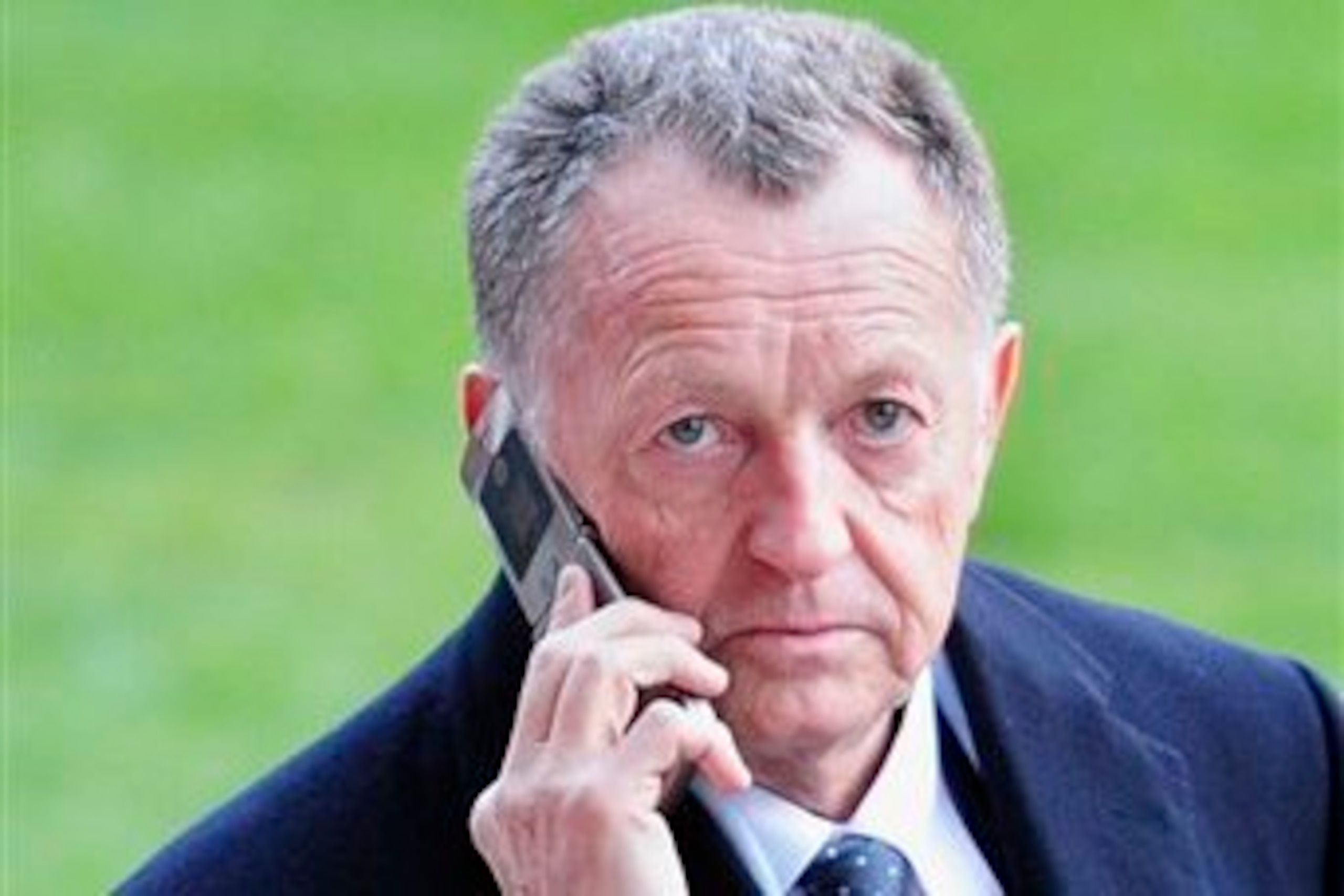 Aulas is driving a hard bargain for Lyon's star striker.