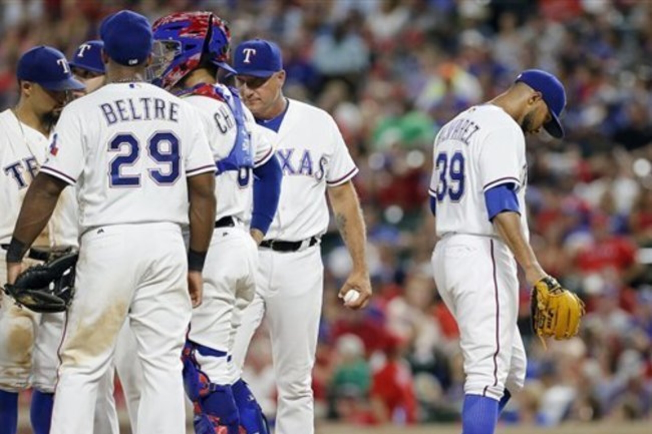 The Rangers need some help to get back to pre-July form.