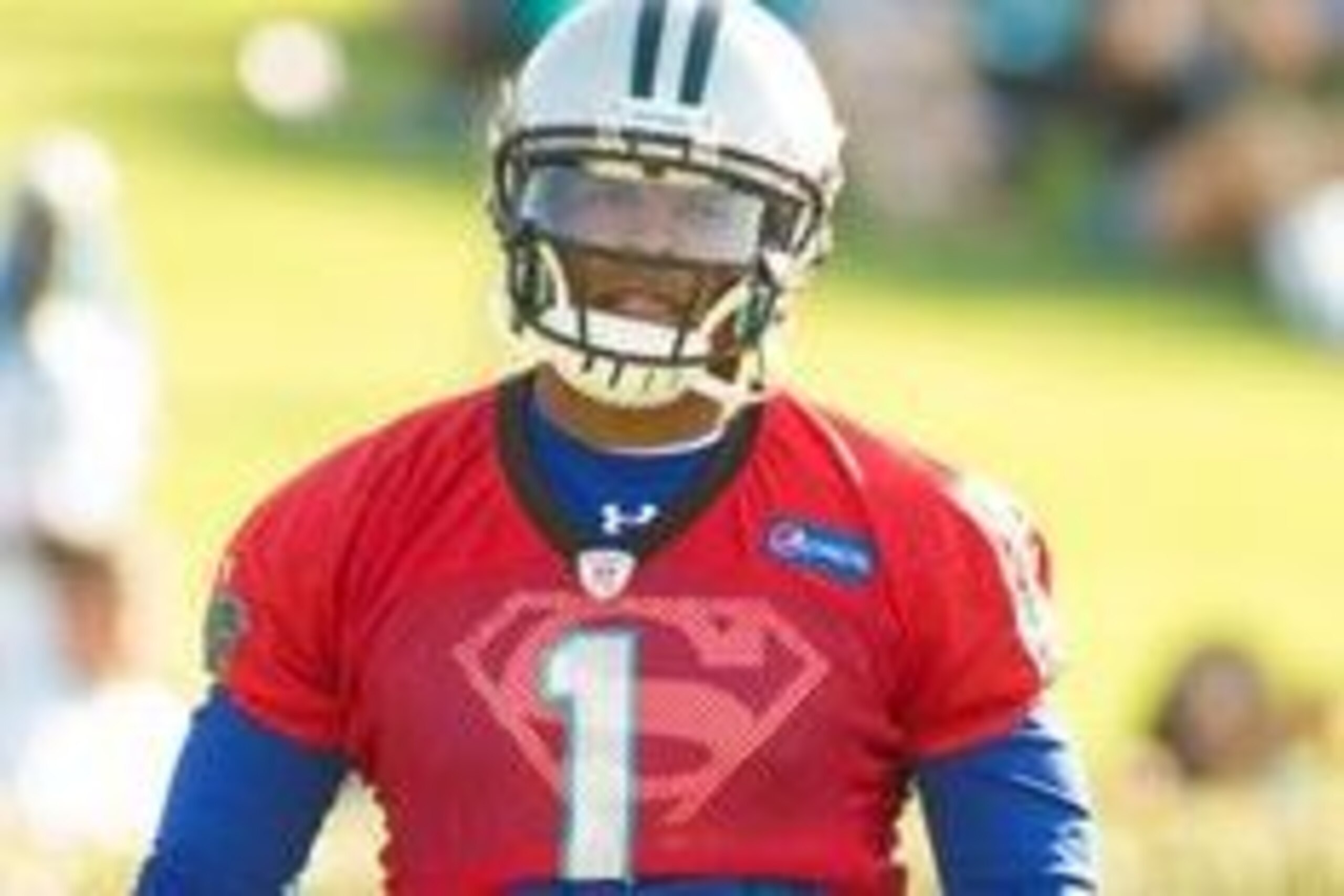 Jul 28, 2016; Spartanburg, SC, USA; Carolina Panthers quarterback Cam Newton (1) stands on the field during the training camp at Wofford College. Mandatory Credit: Jeremy Brevard-USA TODAY Sports Jul 28, 2016; Spartanburg, SC, USA; Carolina Panthers quarterback Cam Newton (1) stands on the field during the training camp at Wofford College. Mandatory Credit: Jeremy Brevard-USA TODAY Sports