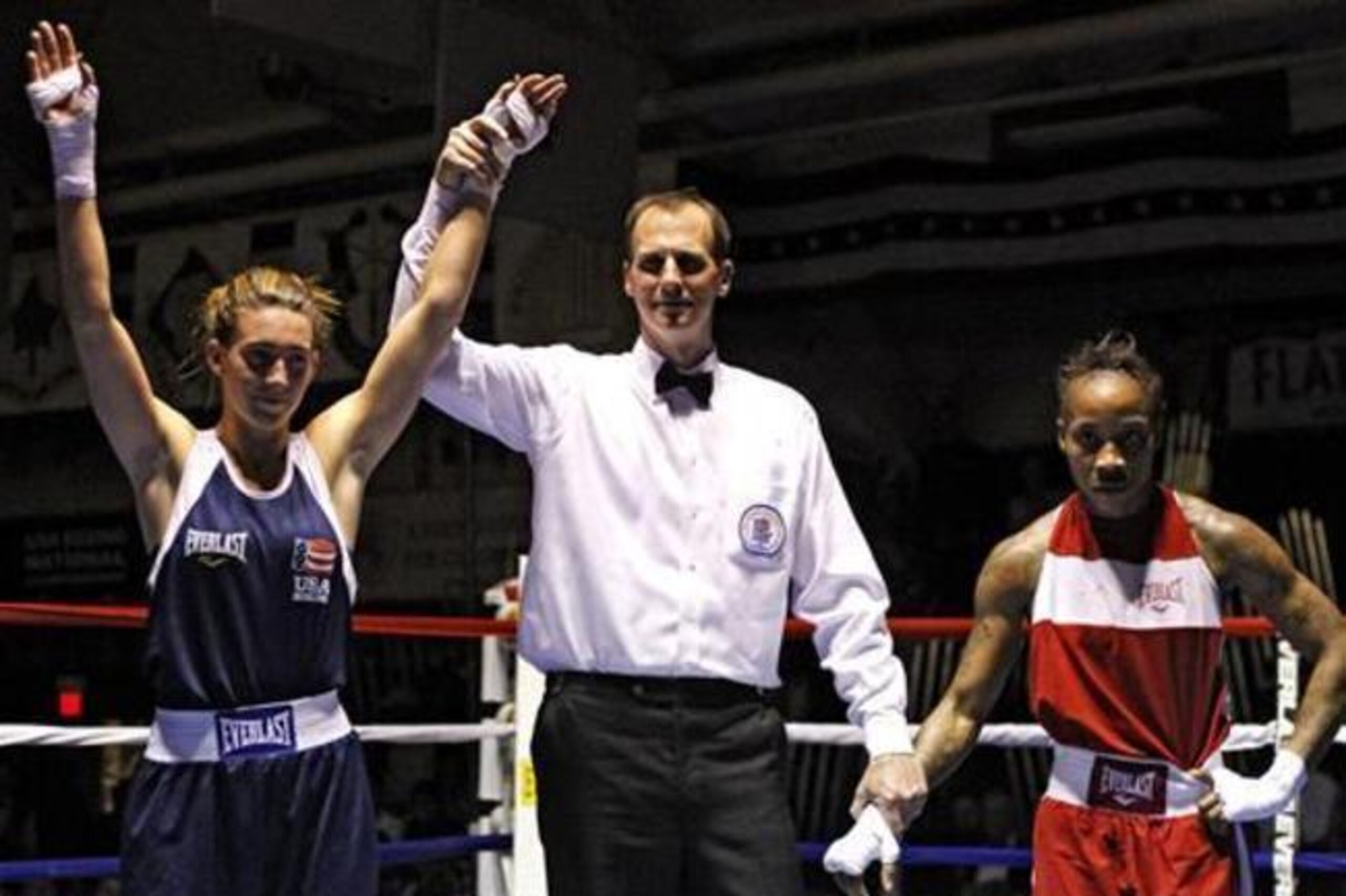 Mayer wants a gold medal, but she also wants to use her position to spotlight women's boxing.