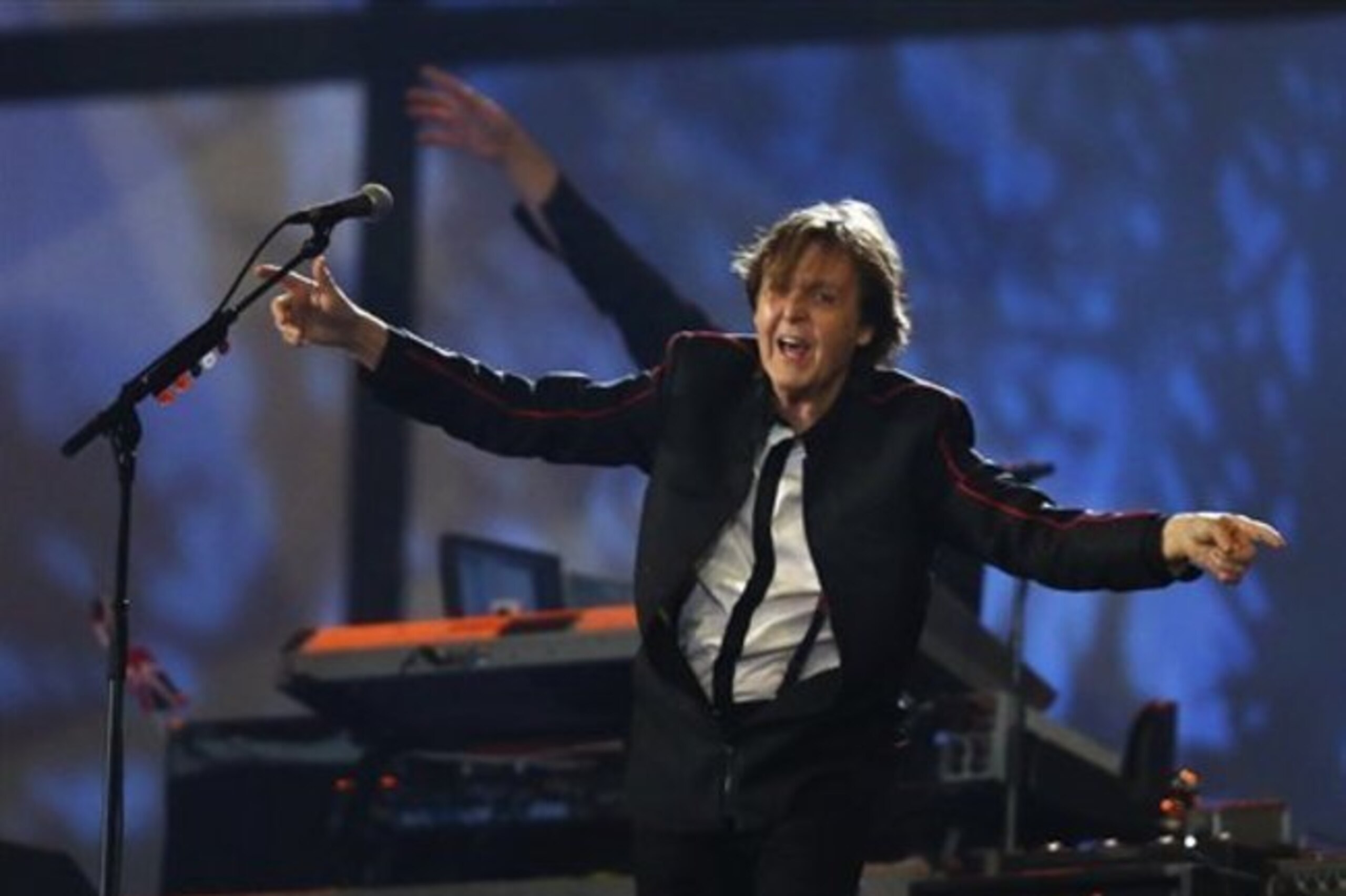 Paul McCartney closed the opening ceremony in 2012 with a classic performance.