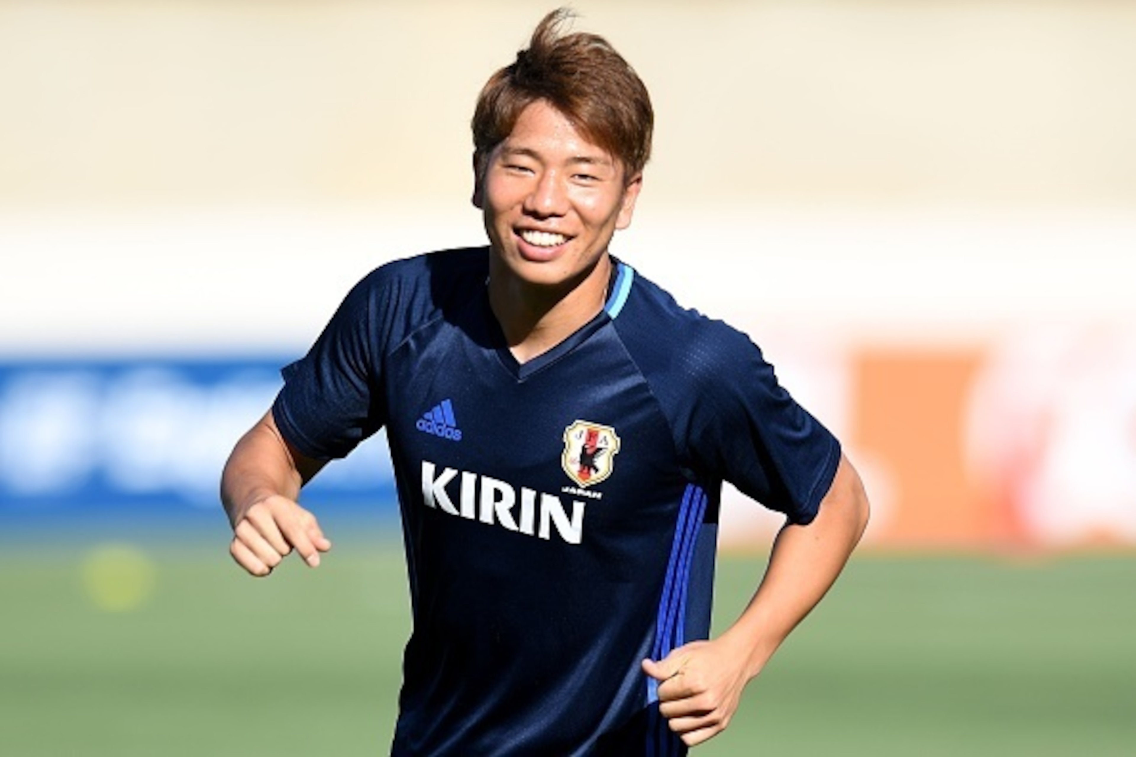 Japanese player Takuma Asano takes part in a training session of the Olympic team at the Serra Dourada Stadium in Goiania, Goias State, Brazil, on July 29, 2016 just days ahead of the Rio 2016 Olympic Games.
The Rio 2016 Olympic and Paralympic Games will 