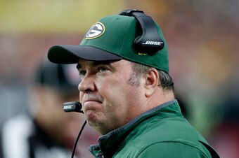 Green Bay head coach Mike McCarthy