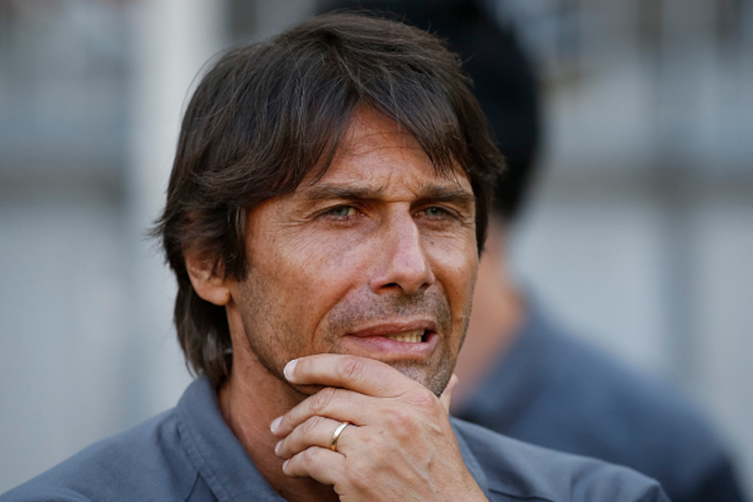 VELDEN, AUSTRIA - JULY 20:  Head coach Antonio Conte of Chelsea looks on prior the friendly match between WAC RZ Pellets and Chelsea F.C. at Worthersee Stadion on July 20, 2016 in Velden, Austria. (Photo by Srdjan Stevanovic/Getty Images)