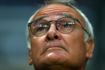 SOLNA, SWEDEN - AUGUST 03: Leicester City manager Claudio Ranieri
 during the International Champions Cup 2016 match between Barcelona and Leicester City at Friends arena on August 3, 2016 in Solna, Sweden. (Photo by Catherine Ivill - AMA/Getty Images)