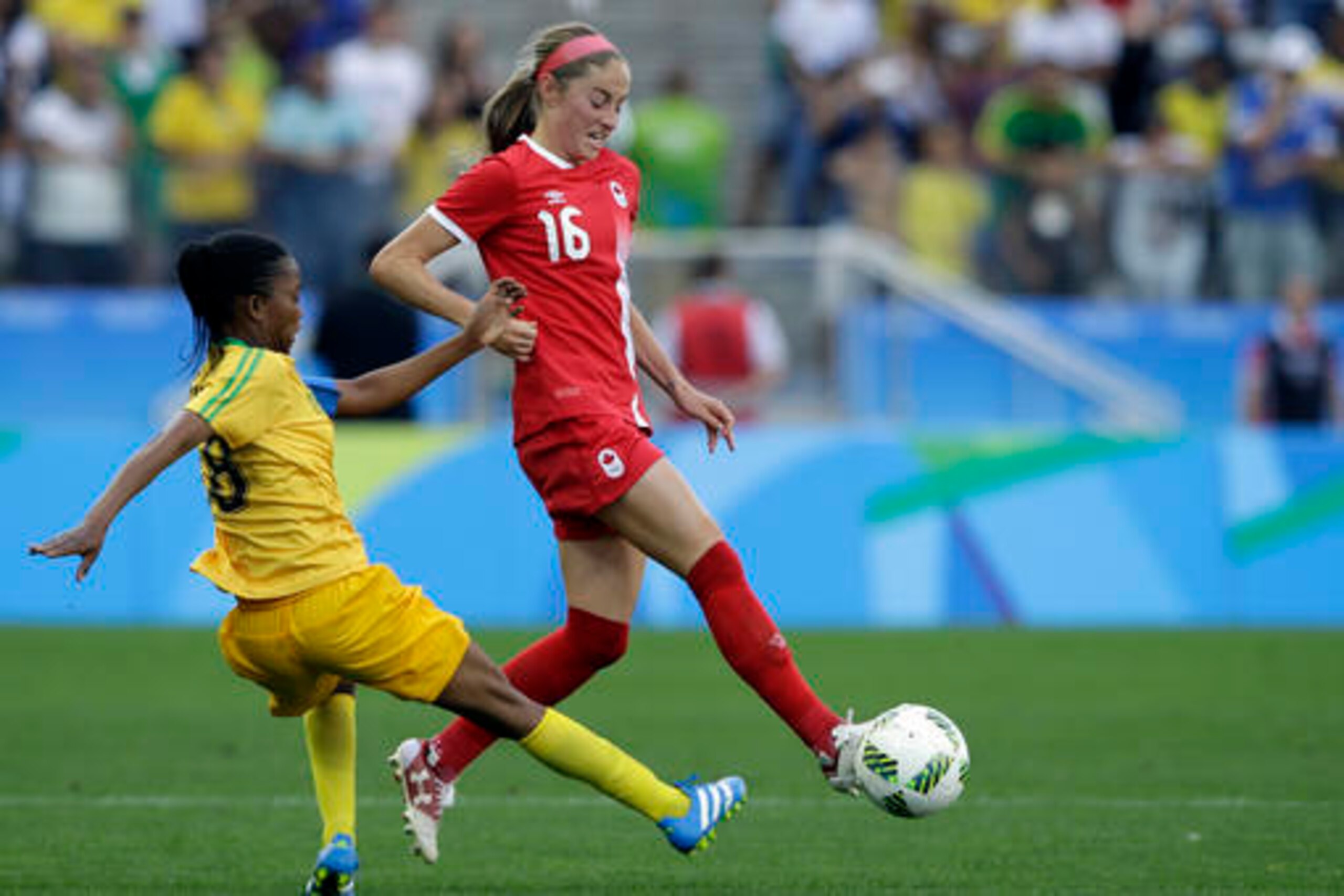 Beckie was in top form for Canada.
