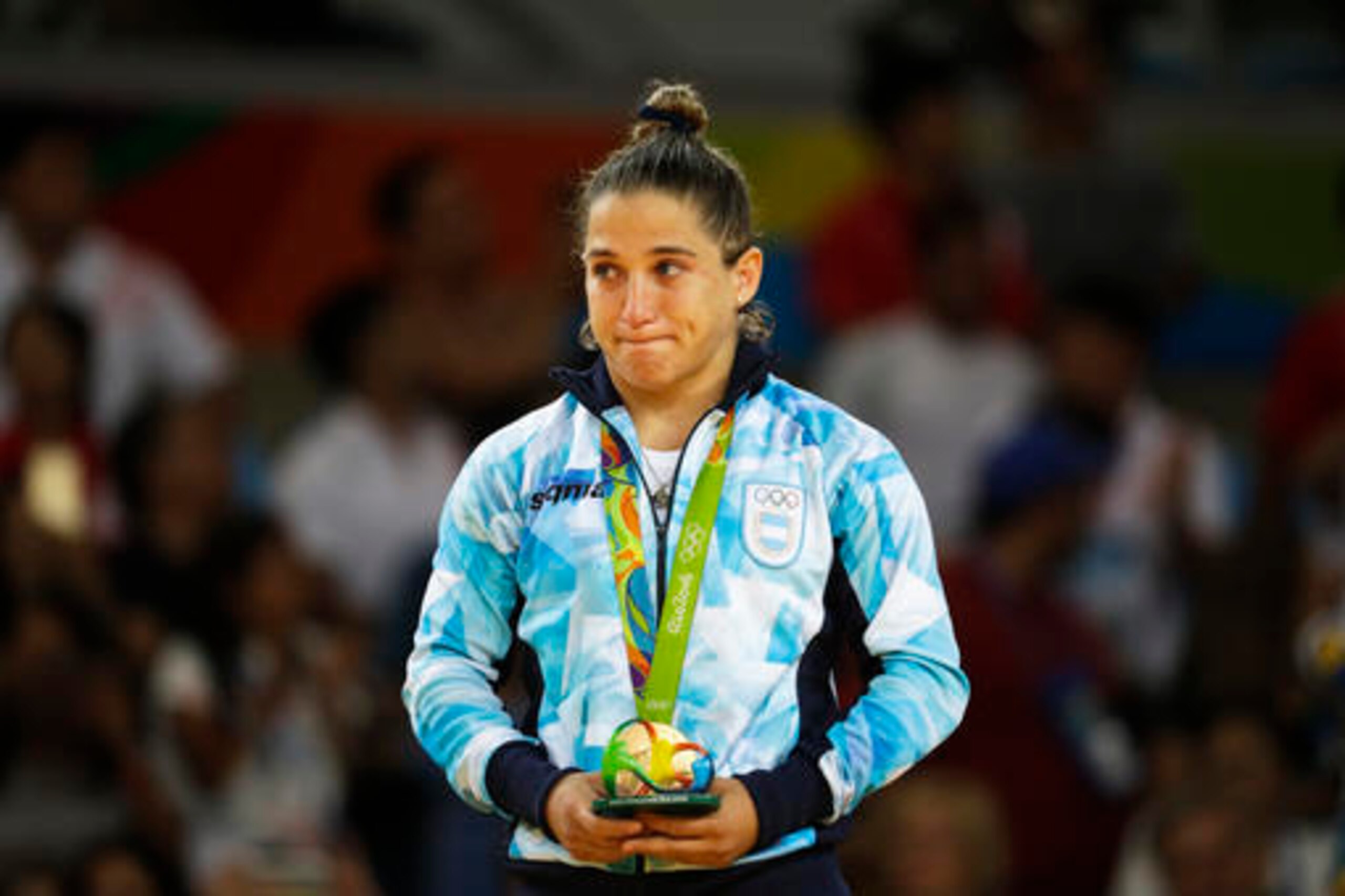 Gold medalist Paula Pareto Gold medalist Paula Pareto
