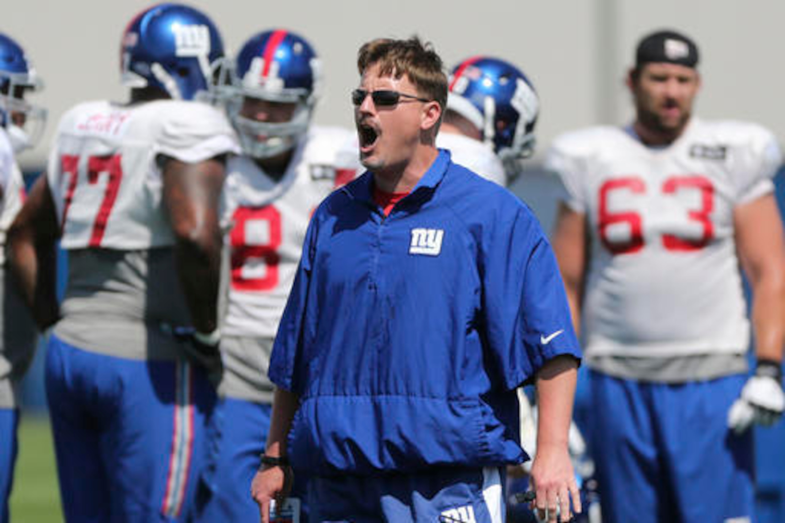 McAdoo is not Coughlin, but he is not all fun and games, either.