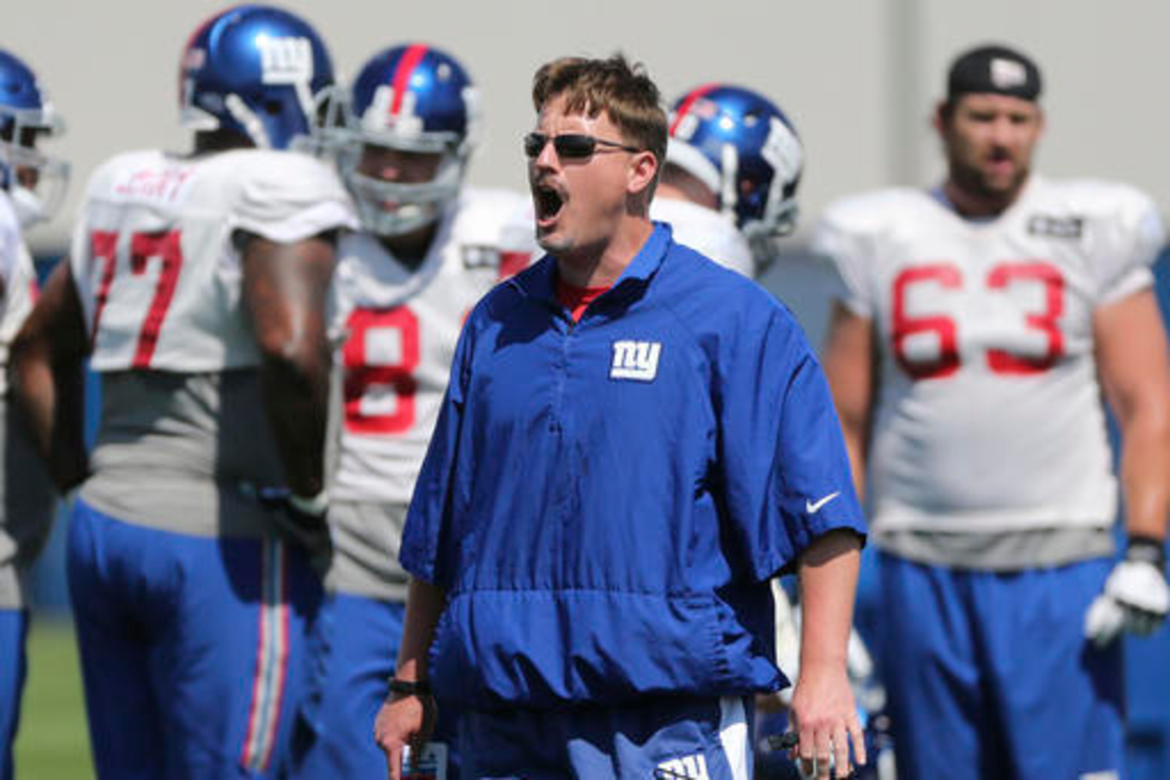McAdoo is not Coughlin, but he is not all fun and games, either.