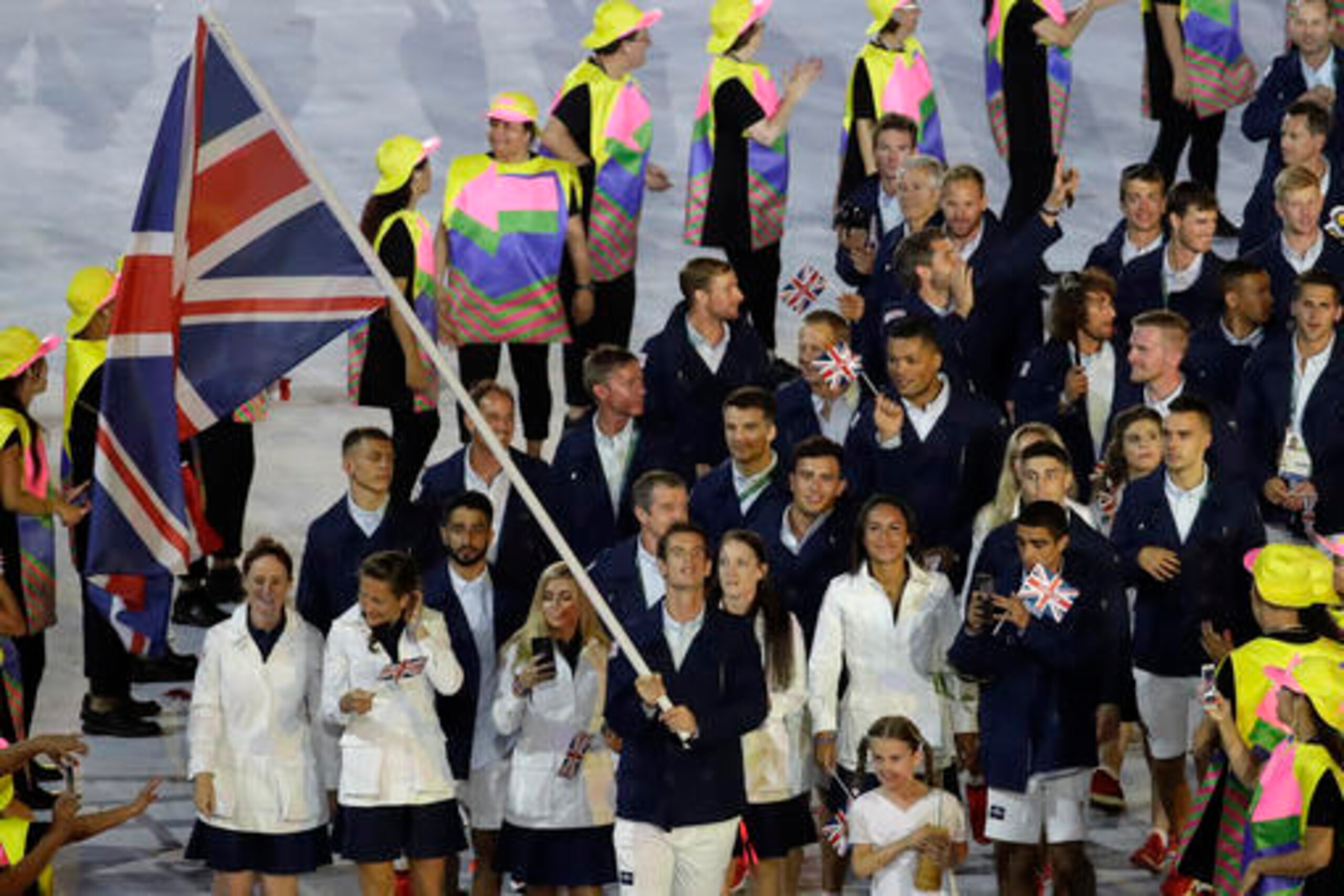Murray was flag-bearer for Great Britain at Rio 2016.