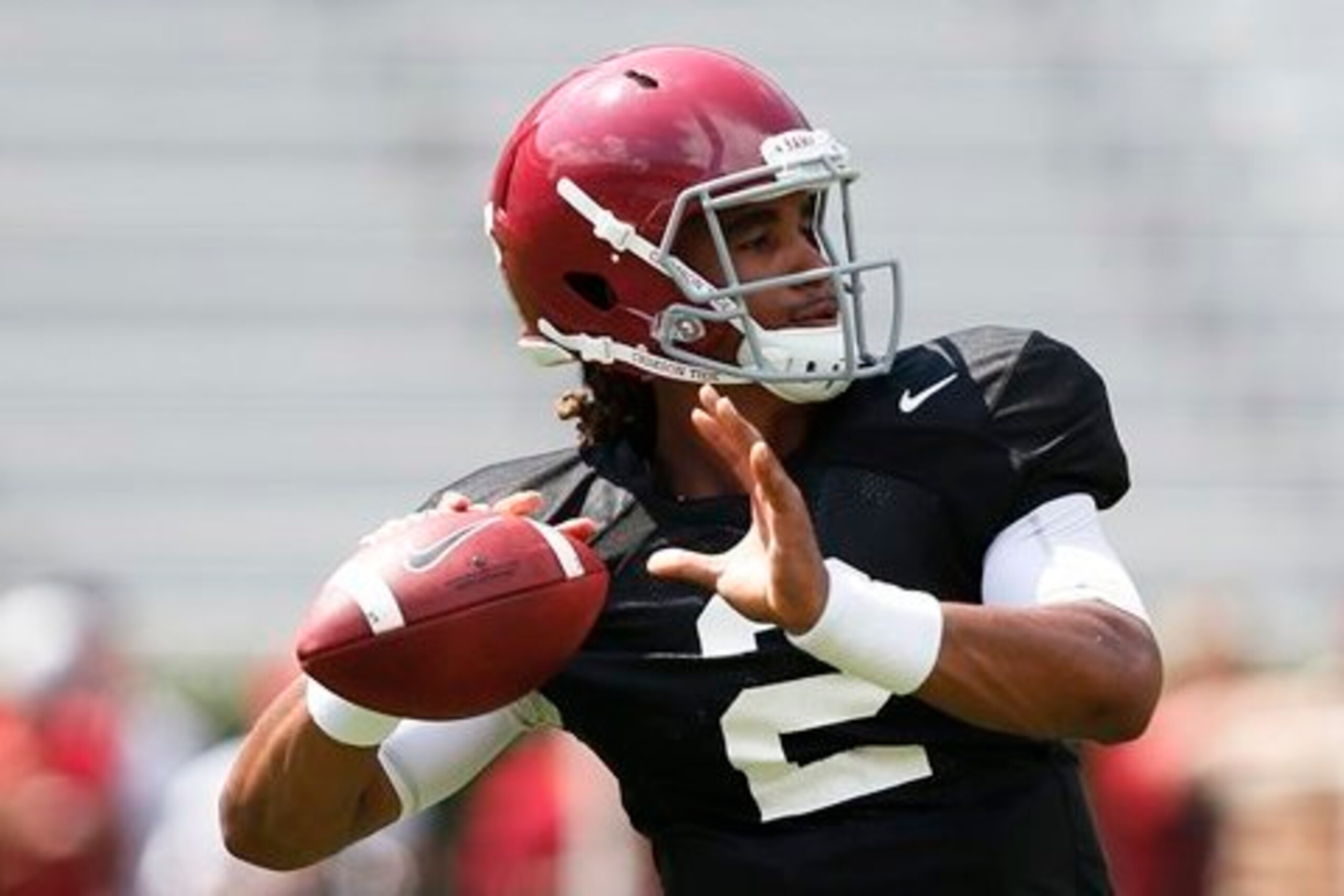 Being the youngest of the four Alabama quarterbacks, Jalen Hurts has the most to overcome to be the starter. Being the youngest of the four Alabama quarterbacks, Jalen Hurts has the most to overcome to be the starter.