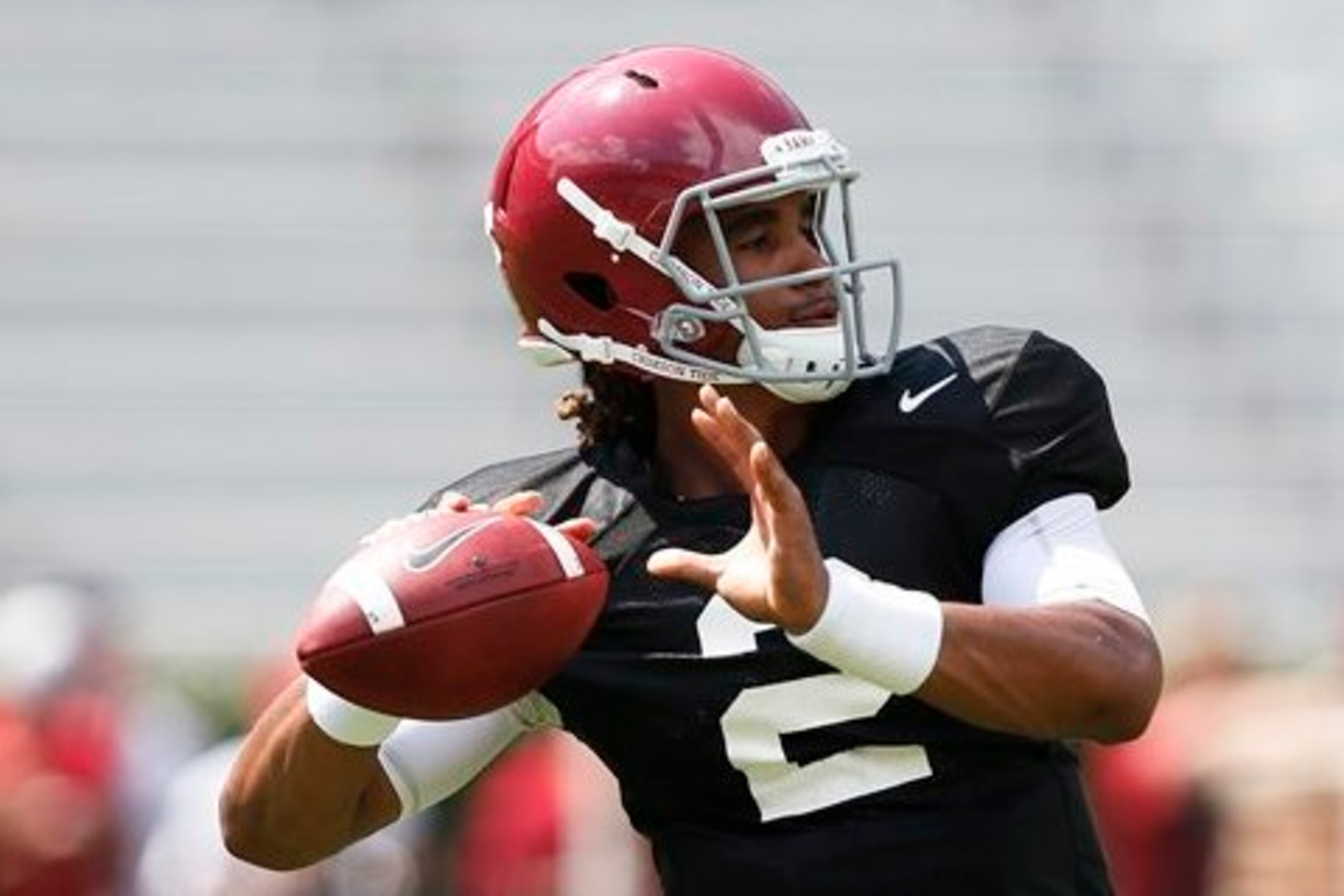Being the youngest of the four Alabama quarterbacks, Jalen Hurts has the most to overcome to be the starter. Being the youngest of the four Alabama quarterbacks, Jalen Hurts has the most to overcome to be the starter.