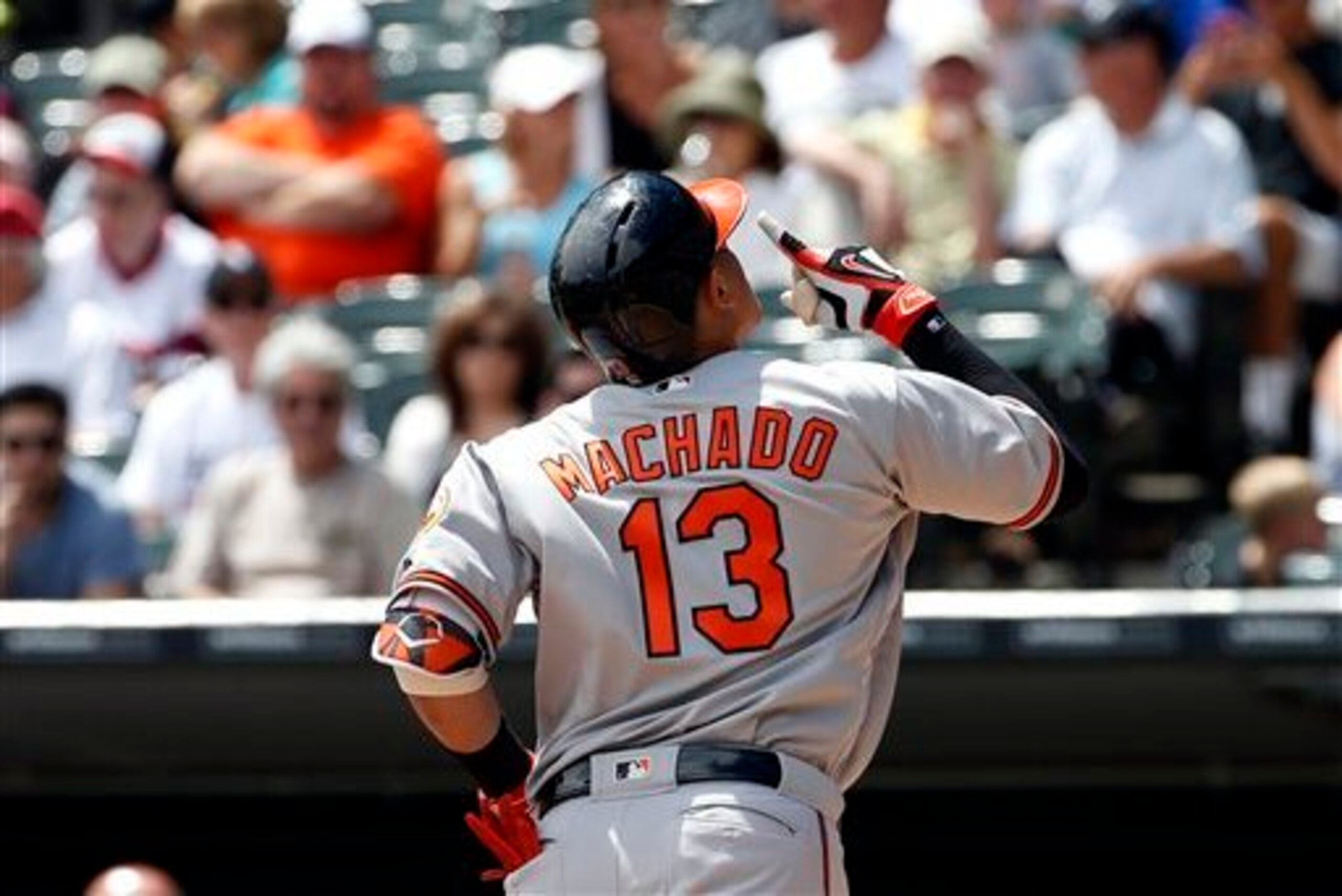 Machado spearheads a potent O's offense that leads MLB in home runs. Machado spearheads a potent O's offense that leads MLB in home runs.