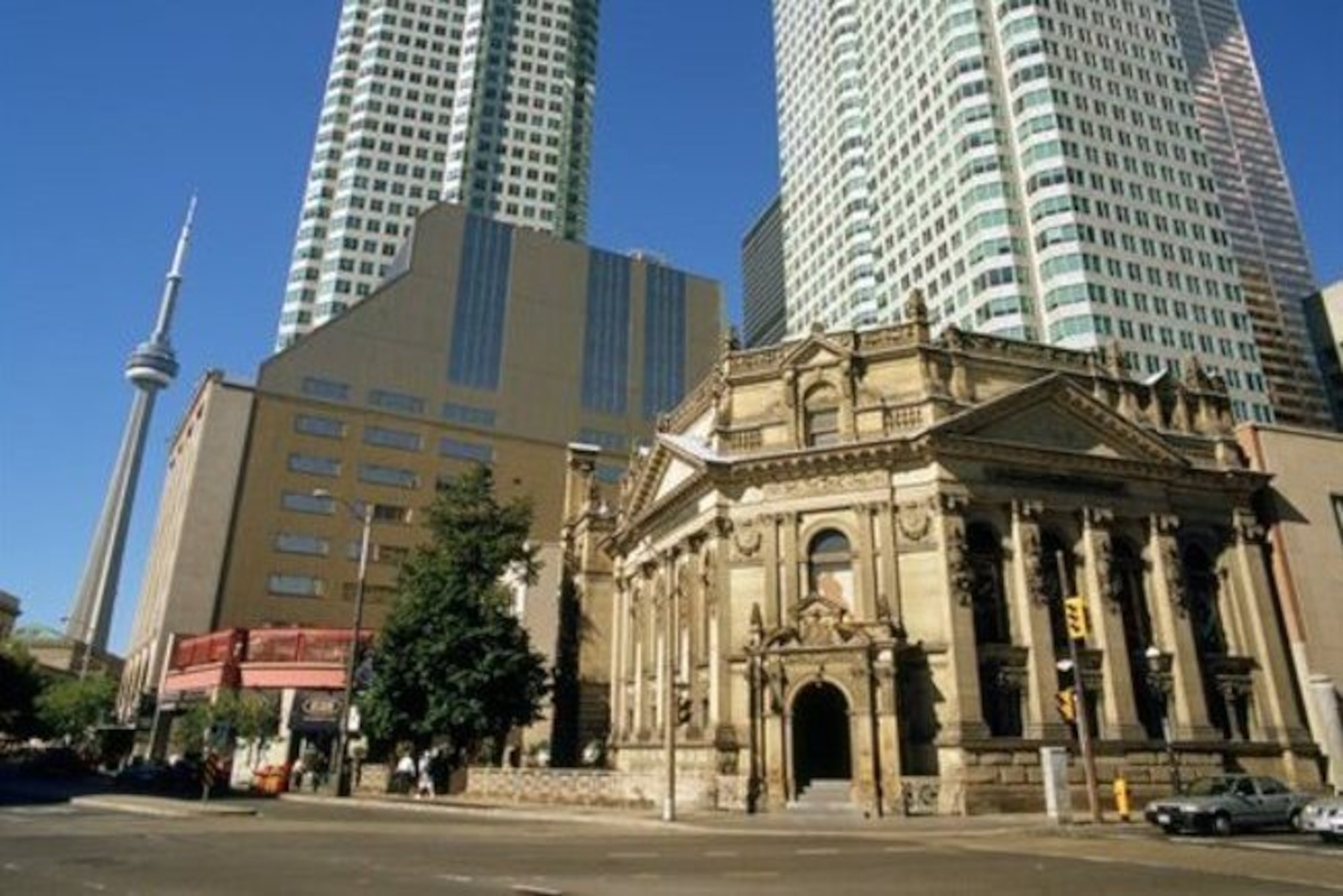 Hockey Hall of Fame building.