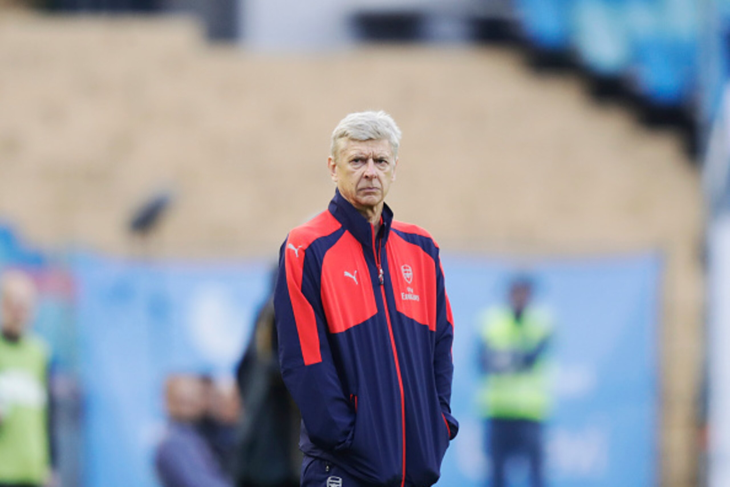 GOTHENBURG, SWEDEN - AUGUST 07: ArsÂne Wenger, head coach of Arsenal during the Pre-Season Friendly between Arsenal and Manchester City at Ullevi on August 7, 2016 in Gothenburg, Sweden. (Photo by Nils Petter Nilsson/Ombrello/Getty Images)