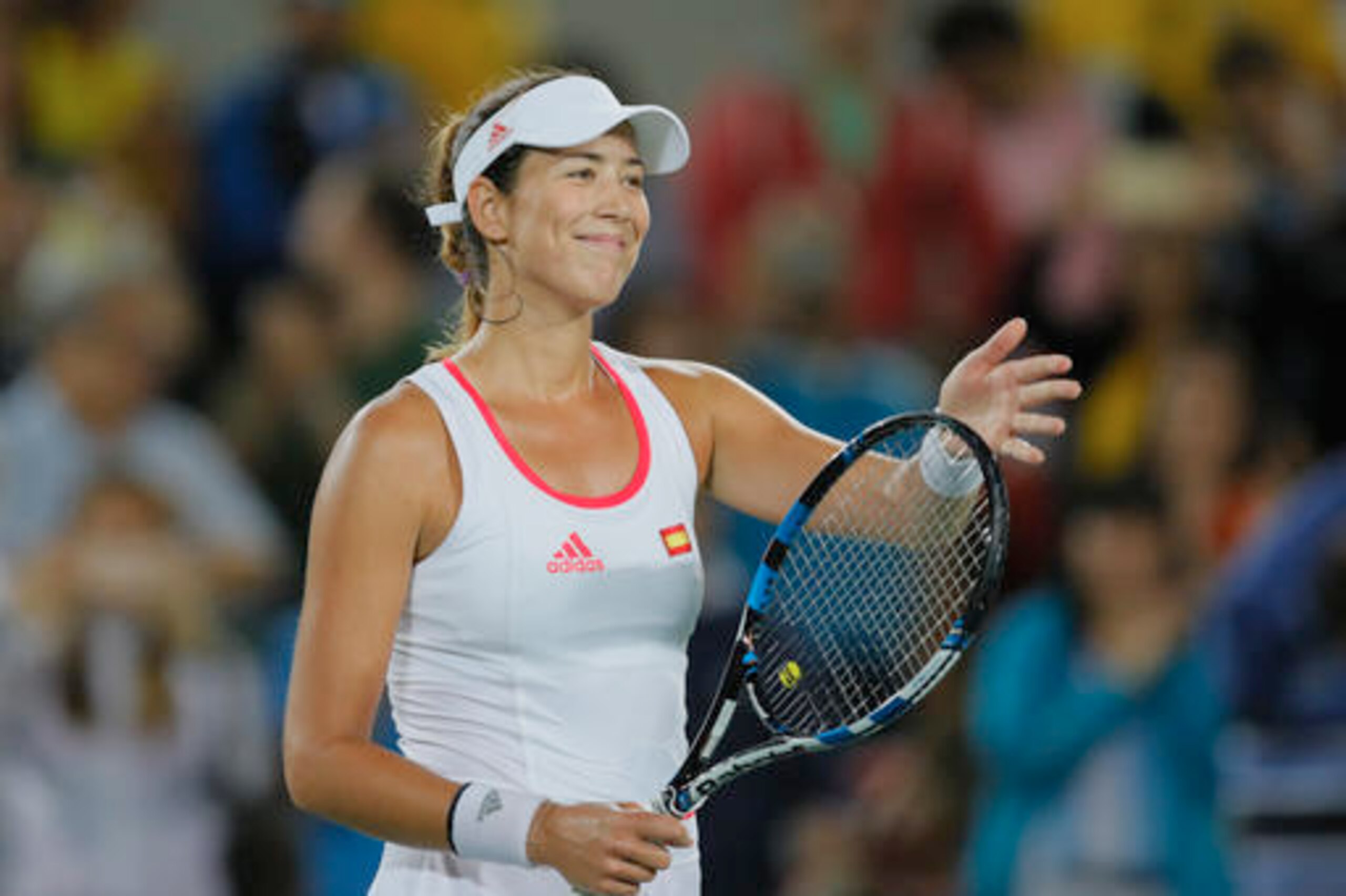French Open champion Garbine Muguruza will team with Nadal in mixed doubles.