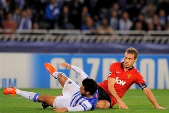 Nemanja Vidic was never afraid to put himself about.