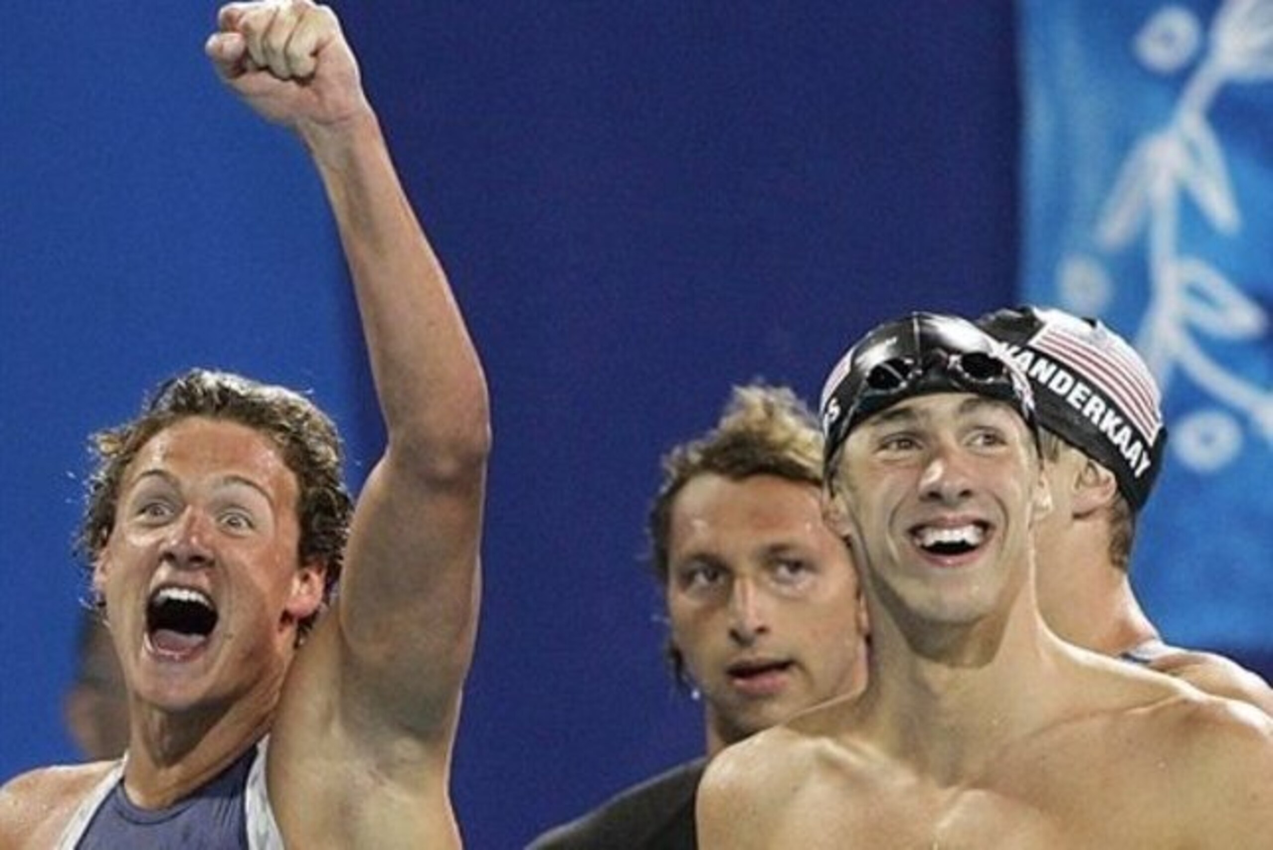 Lochte and Phelps were ages 20 and 19, respectively, at the 2004 Athens Games. Lochte and Phelps were ages 20 and 19, respectively, at the 2004 Athens Games.
