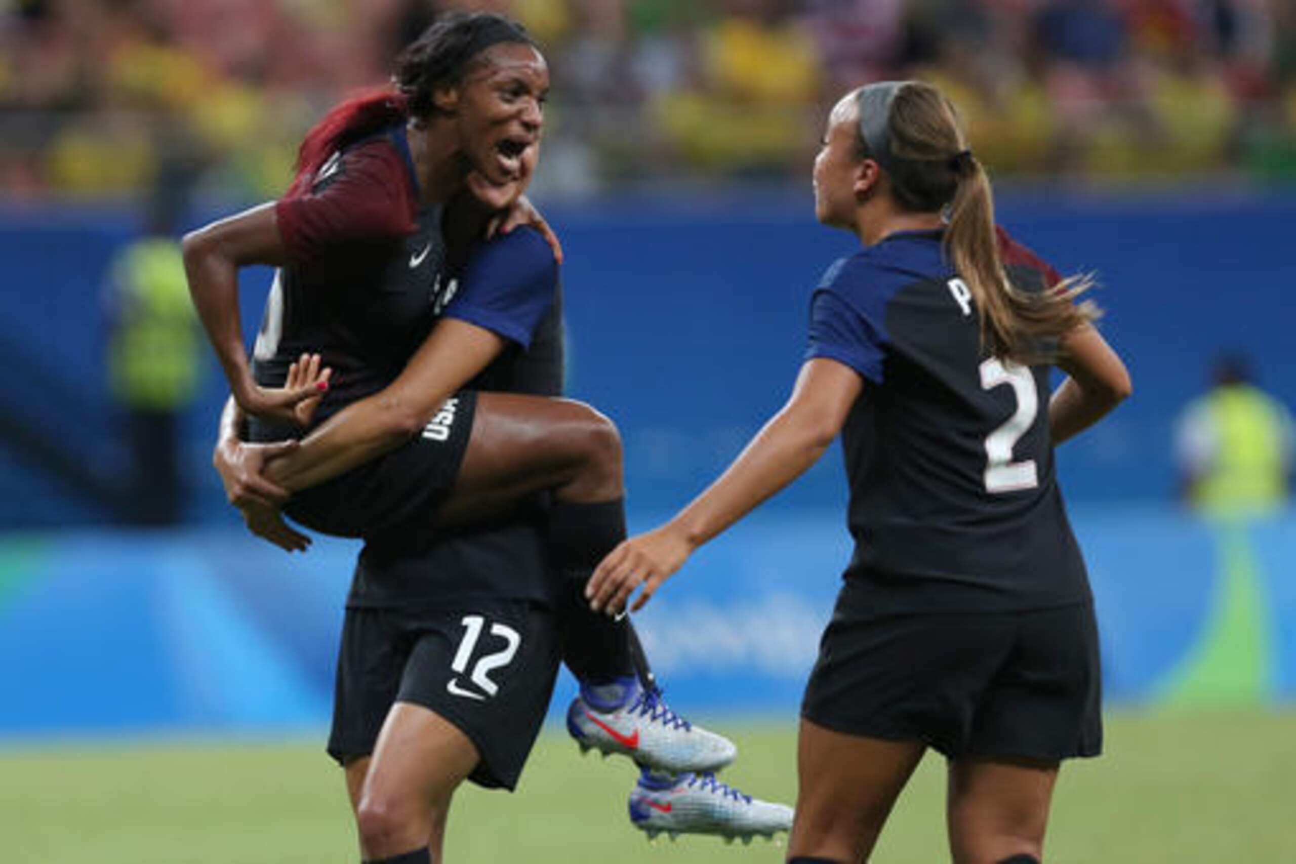 Crystal Dunn is fighting for a starting spot.