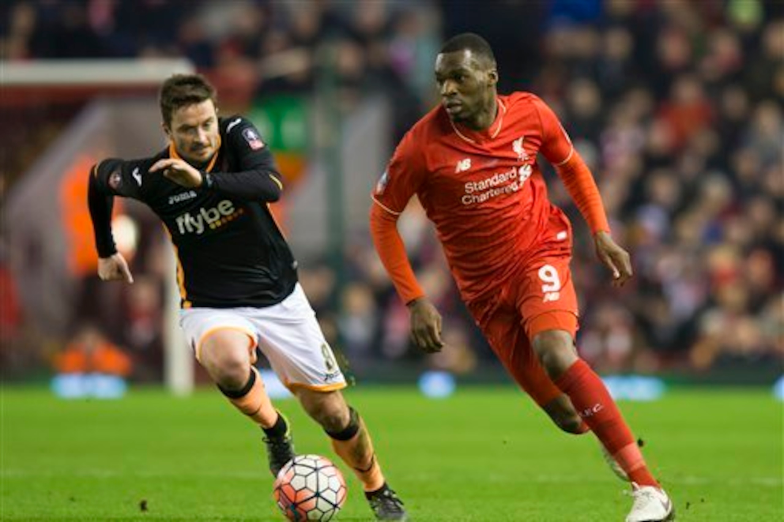 Benteke scored 10 goals for Liverpool last season.
