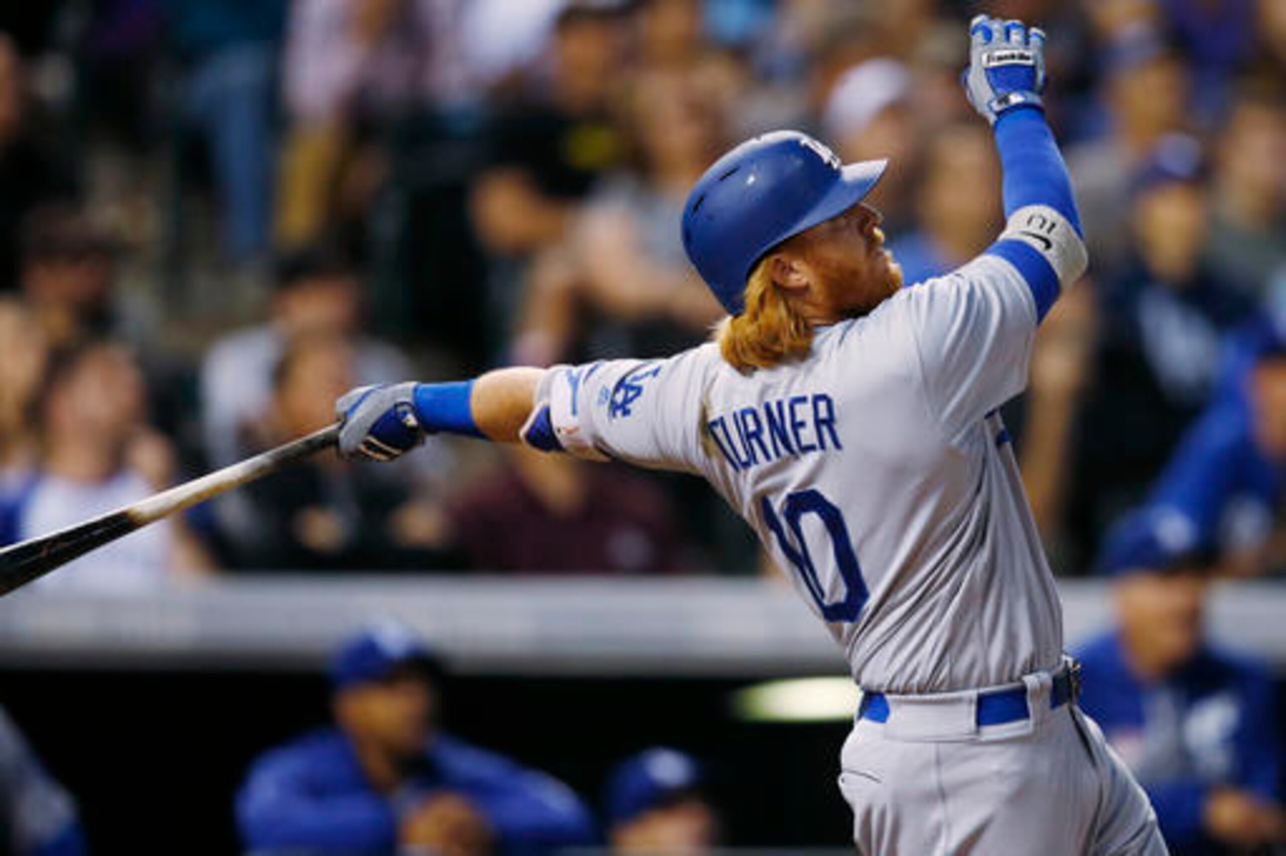 Who thought Justin Turner would be leading the Dodgers in RBI? He is.