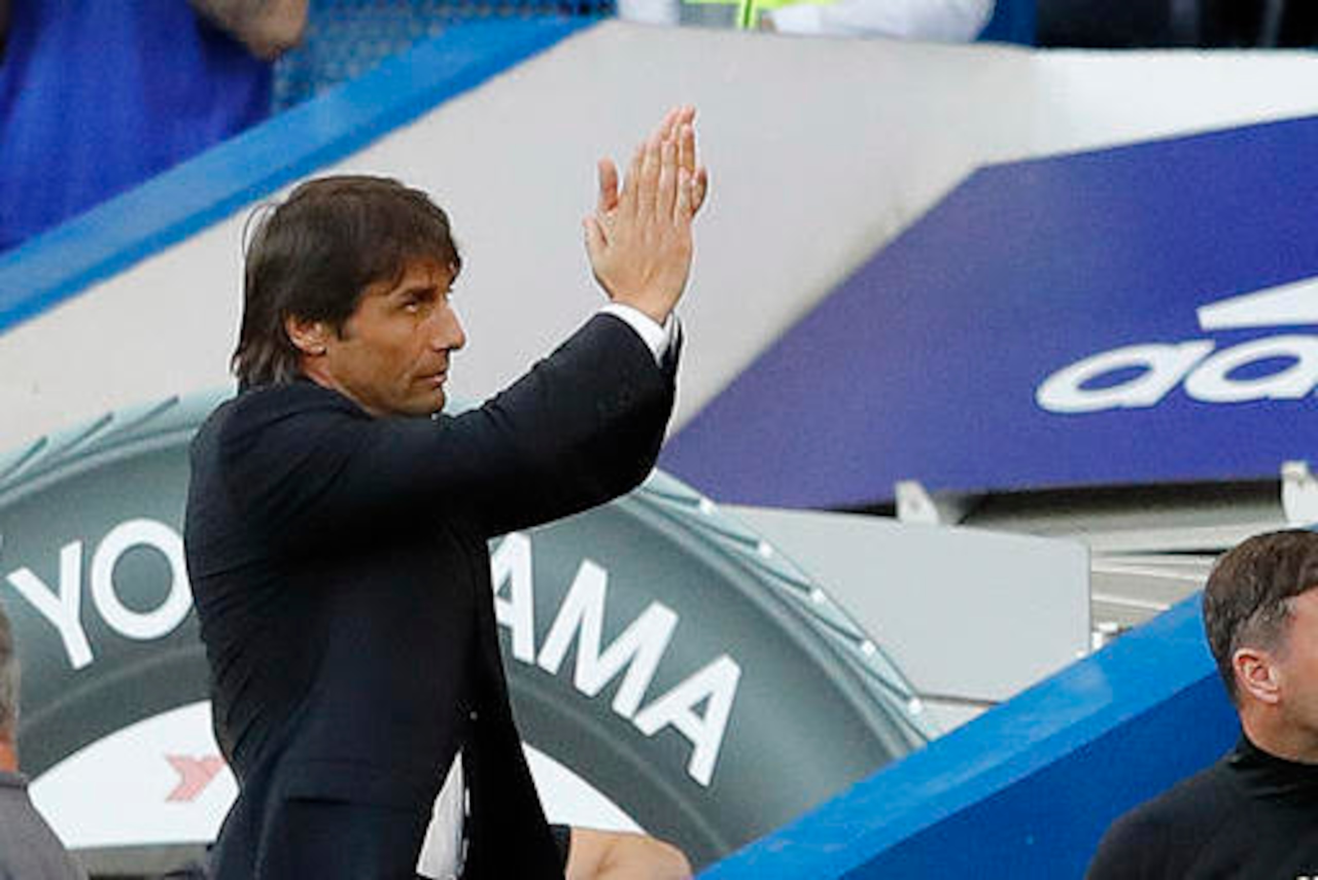 Conte left Fabregas out of his first EPL game in charge.