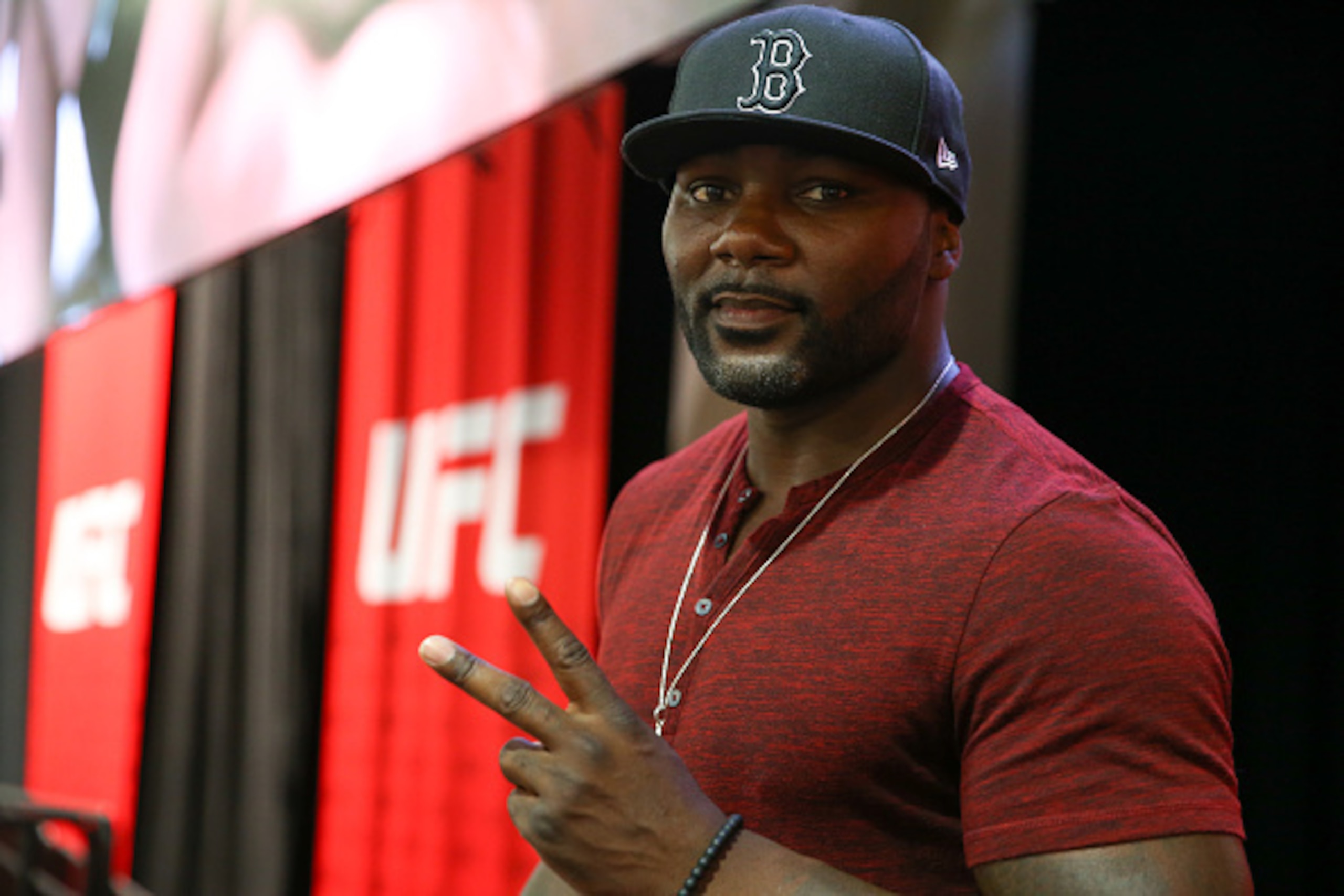 LAS VEGAS, NV - JULY 10:  Anthony Johnson attends day 3 of the UFC Expo at the Las Vegas Convention Center on July 10, 2016 in Las Vegas, Nevada. (Photo by Ed Mulholland/Zuffa LLC/Zuffa LLC via Getty Images)