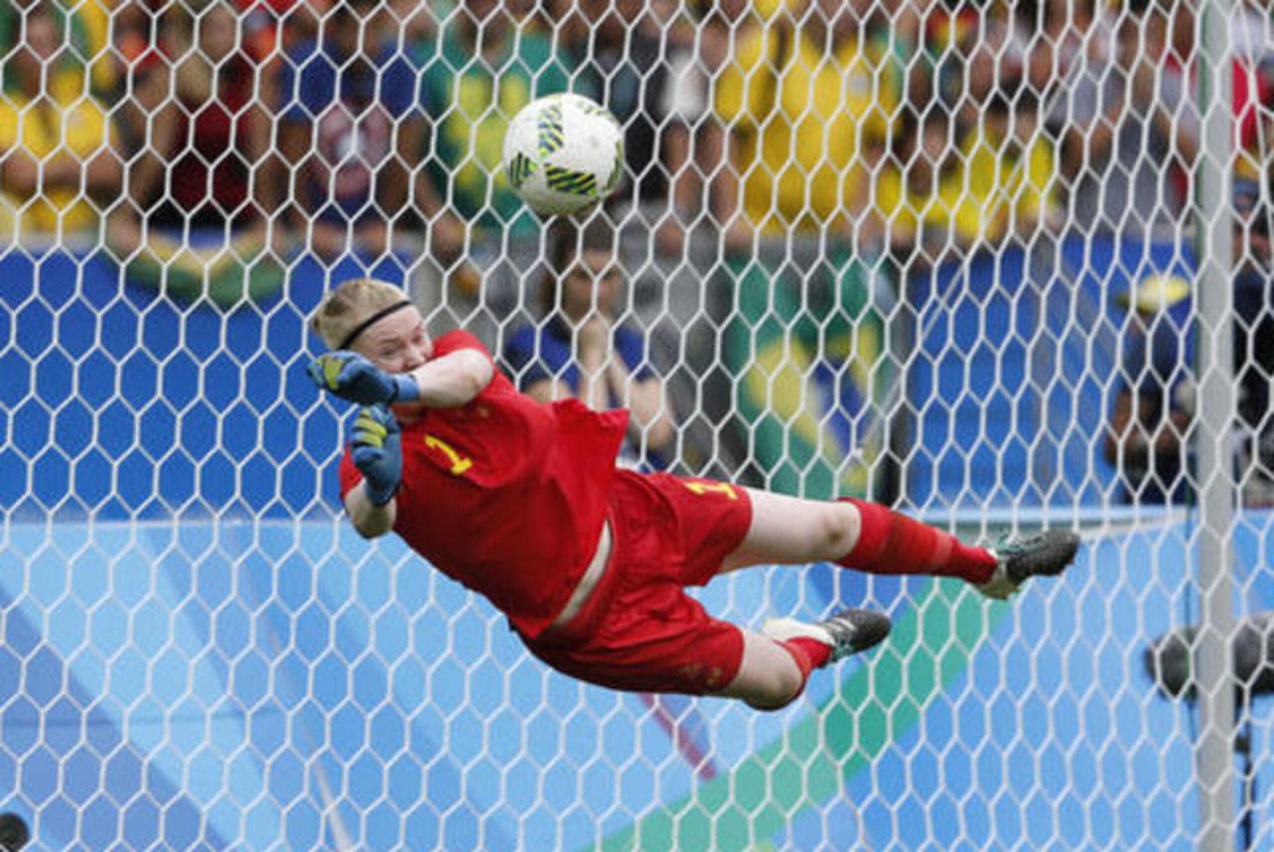 Lindahl has been Sweden's hero in the penalty shootout.